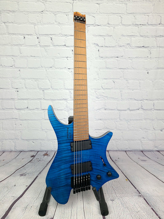 Strandberg Boden Standard 7 String Flame Maple Trans Blue Electric Guitar