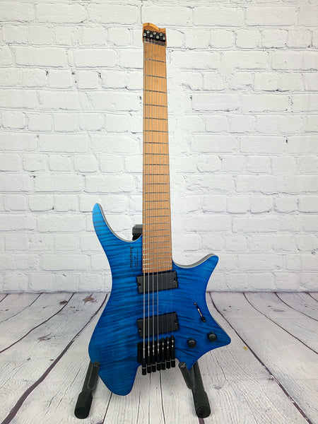 ギター strandberg Boden J7 Burl top Blue fade ギター strandberg