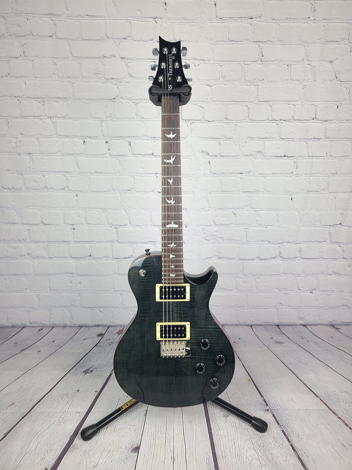 USED Paul Reed Smith PRS SE Tremonti Flame Maple Charcoal Electric Guitar