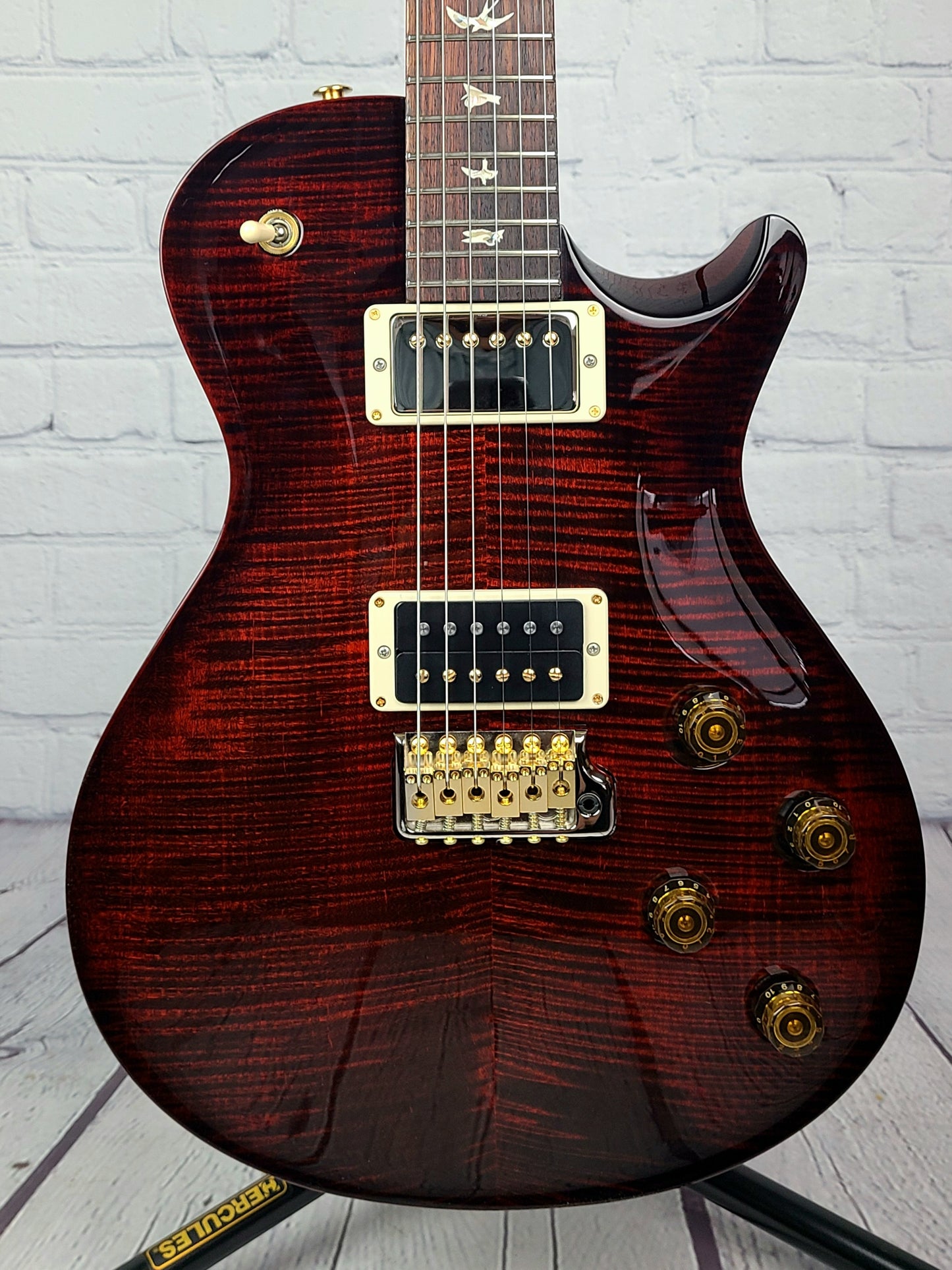 Paul Reed Smith PRS Tremonti Trem 10 Top USA Core Fire Red Wrap