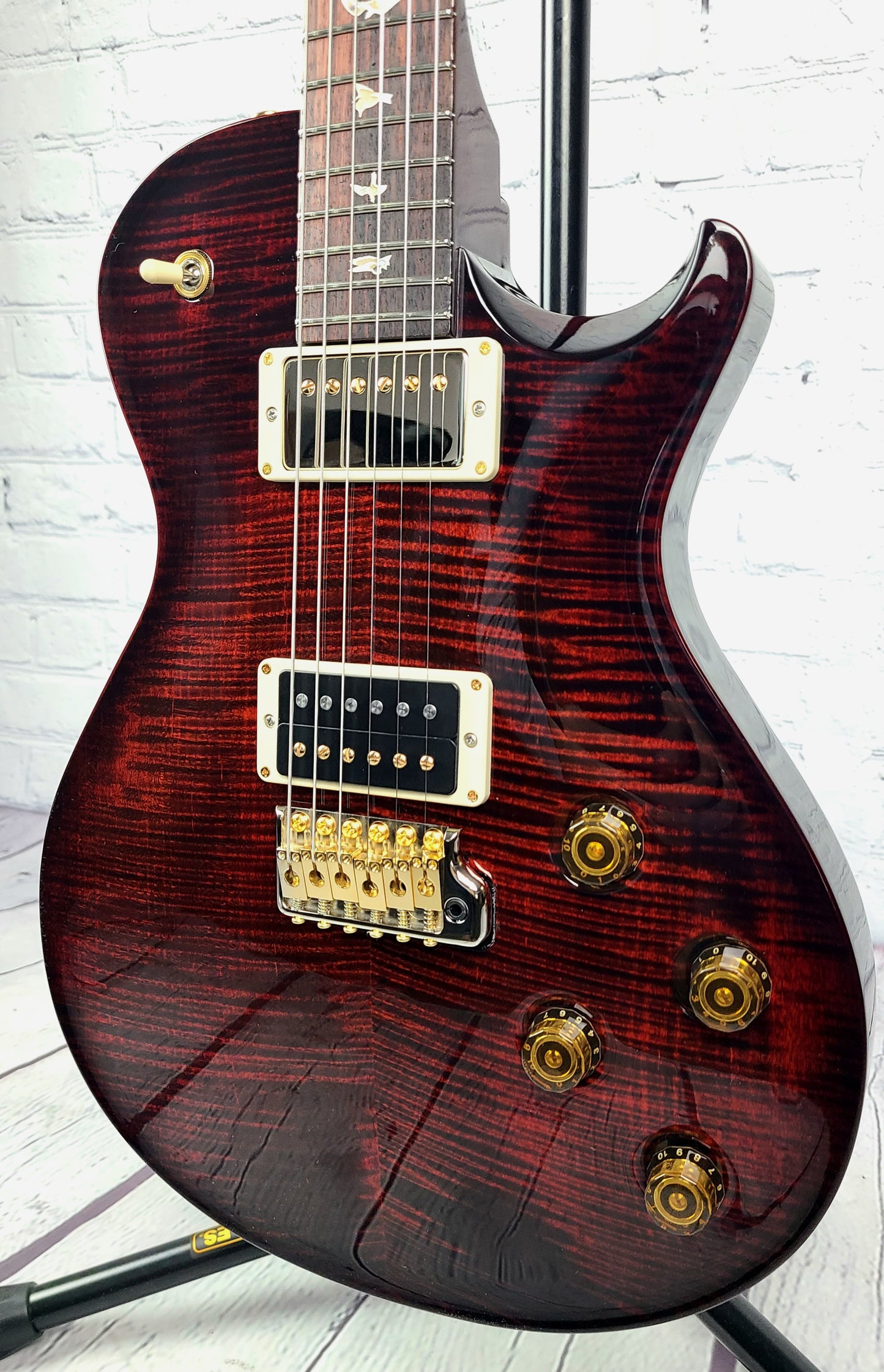 Paul Reed Smith PRS Tremonti Trem 10 Top USA Core Fire Red Wrap