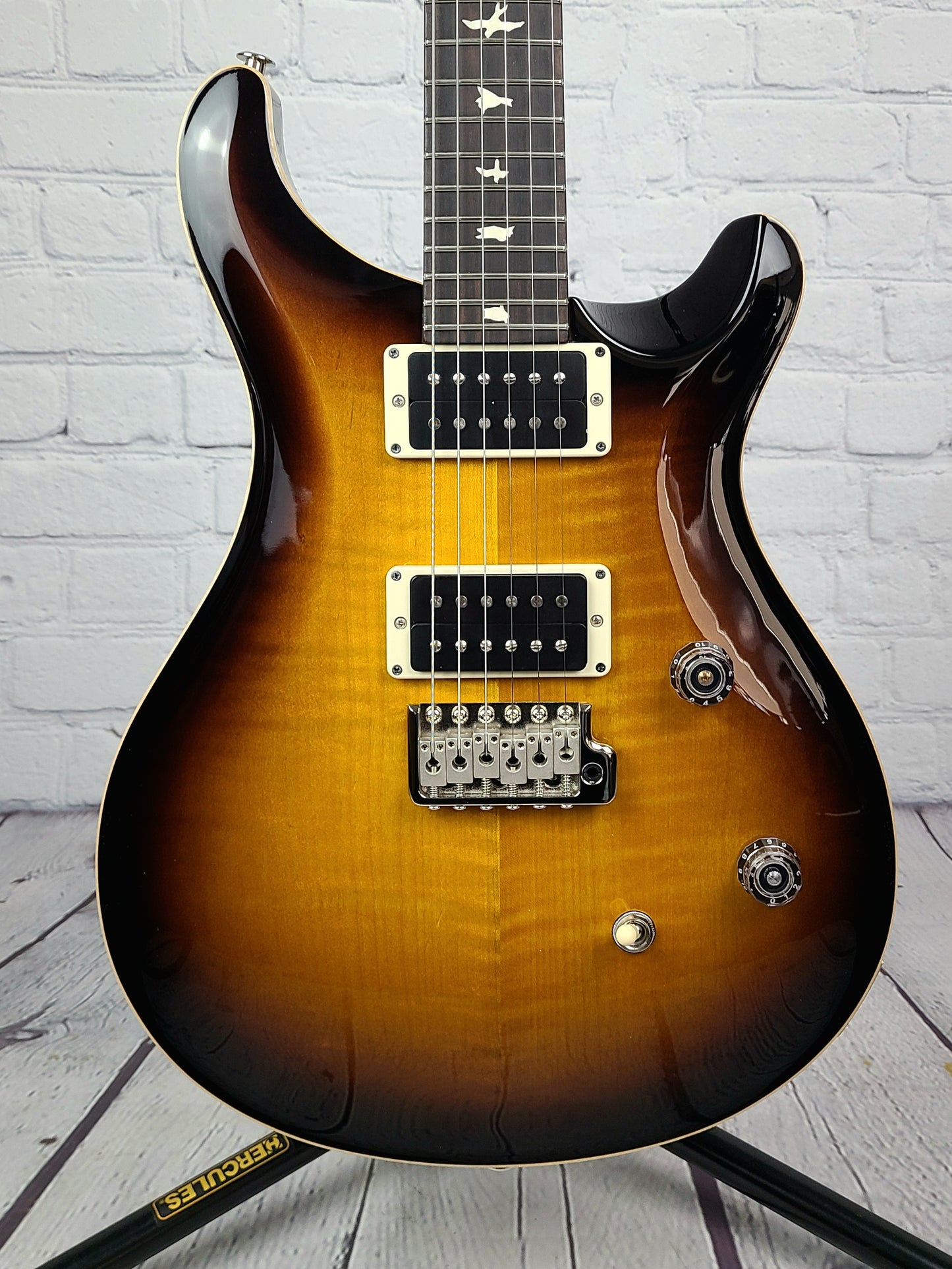 Paul Reed Smith PRS CE24 Bolt-On Electric Guitar Amber Smokeburst