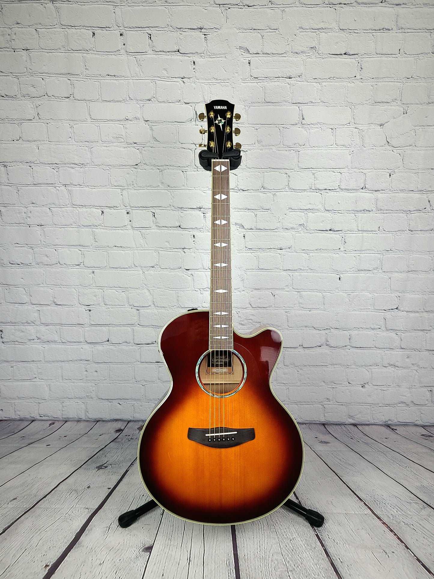 Yamaha CPX-1000 Electric Acoustic Guitar Brown Sunburst