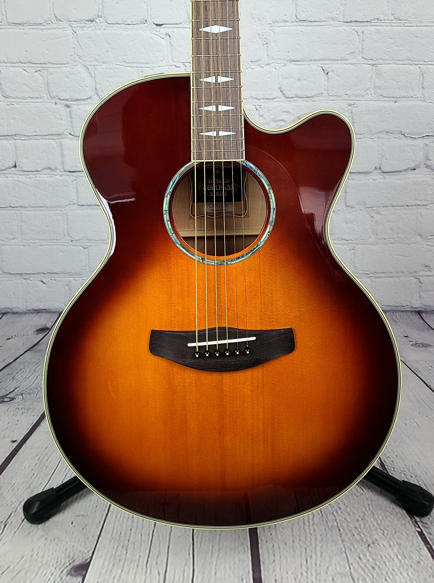 Yamaha CPX-1000 Electric Acoustic Guitar Brown Sunburst