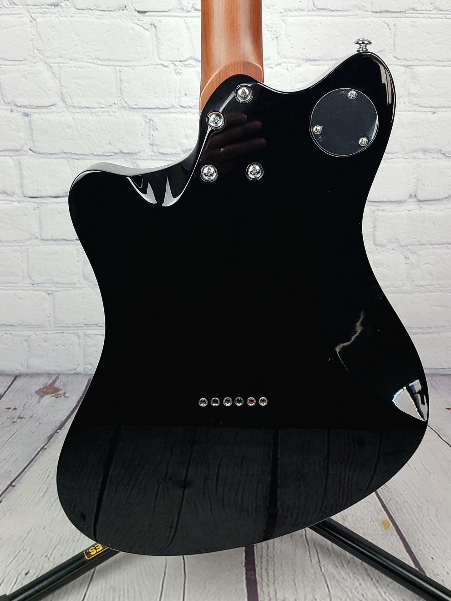 Balaguer Standard Espada Roasted Maple Neck Electric Guitar Gloss Black