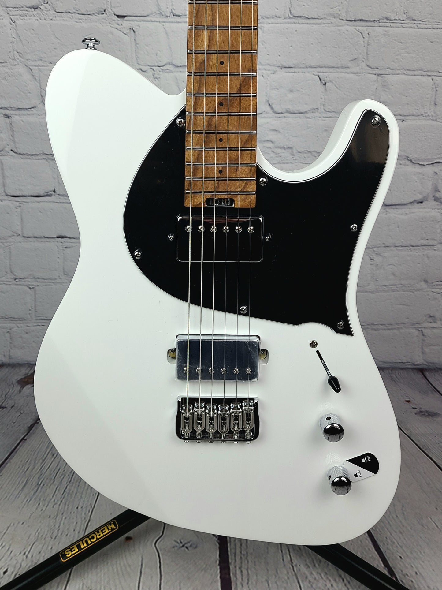 Balaguer Standard Thicket HH Electric Guitar Roasted Neck Gloss White