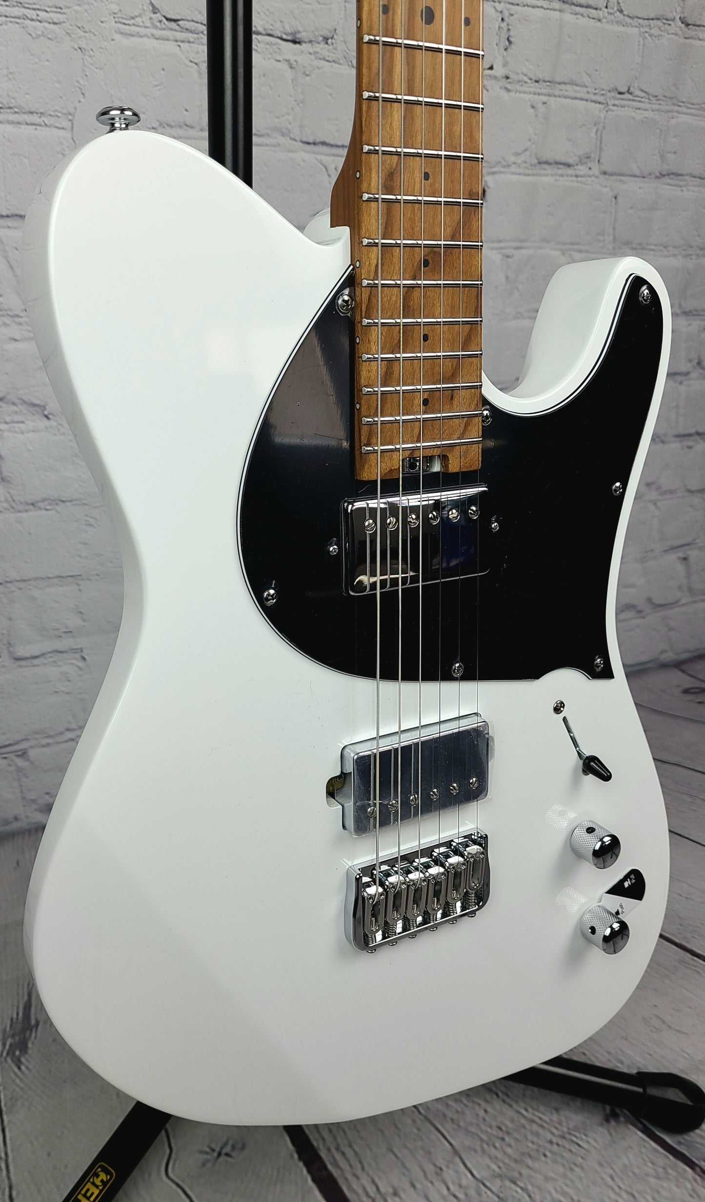 Balaguer Standard Thicket HH Electric Guitar Roasted Neck Gloss White