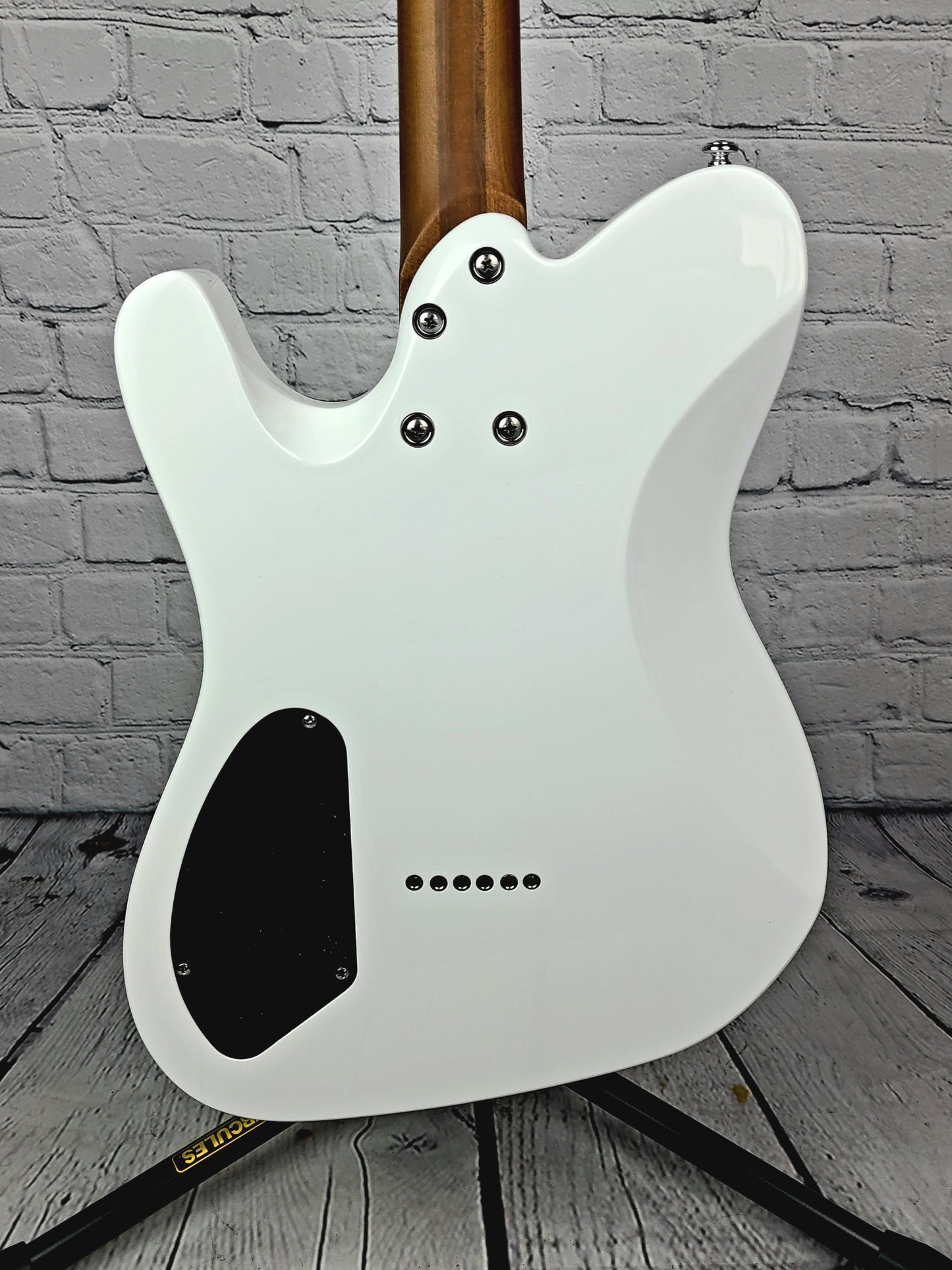 Balaguer Standard Thicket HH Electric Guitar Roasted Neck Gloss White