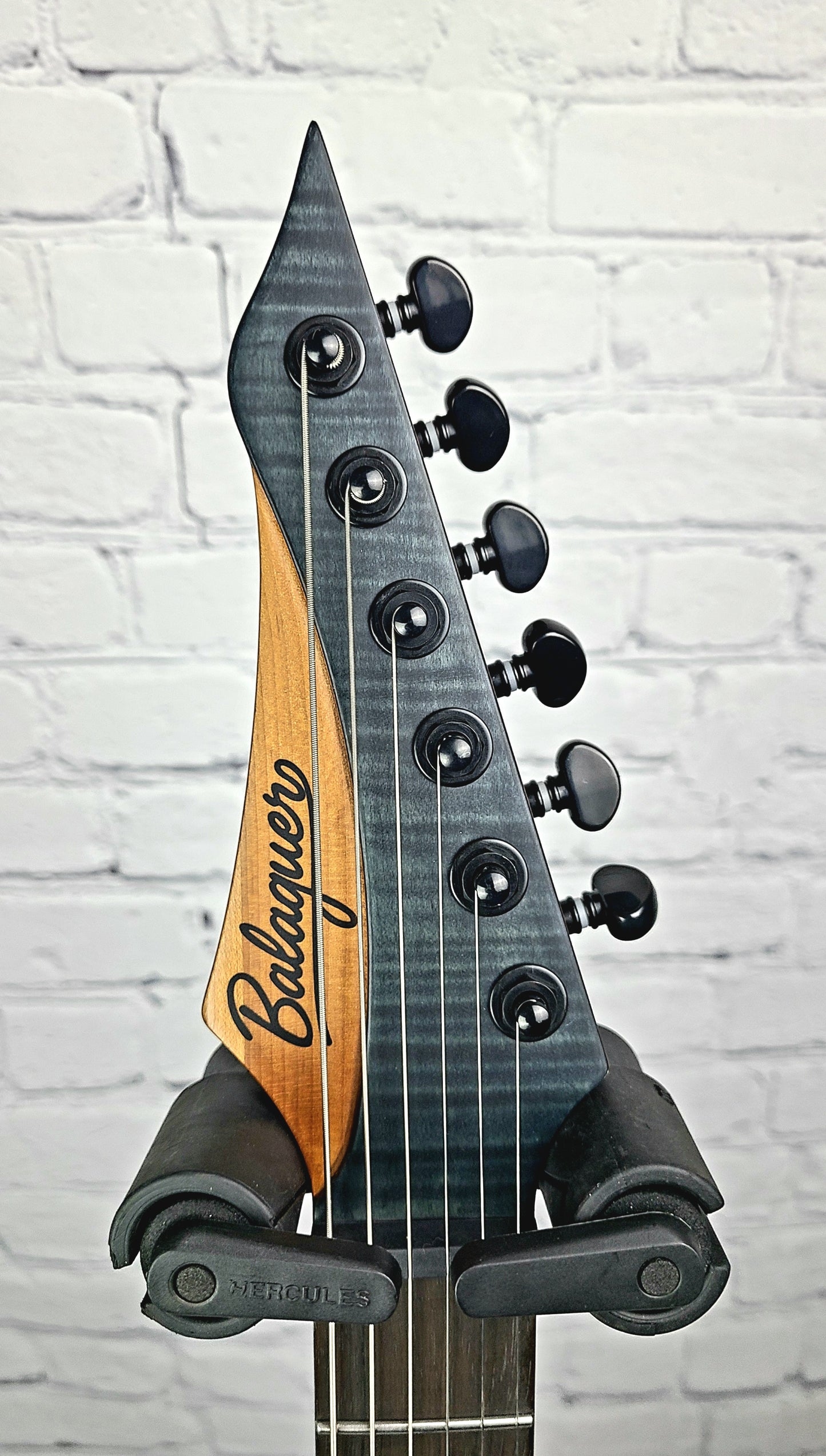 Balaguer Standard Diablo Electric Guitar Trans Black Hipshot