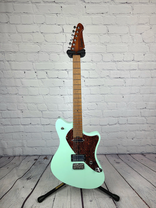 Balaguer Standard Espada Roasted Maple Neck Electric Guitar Pastel Blue