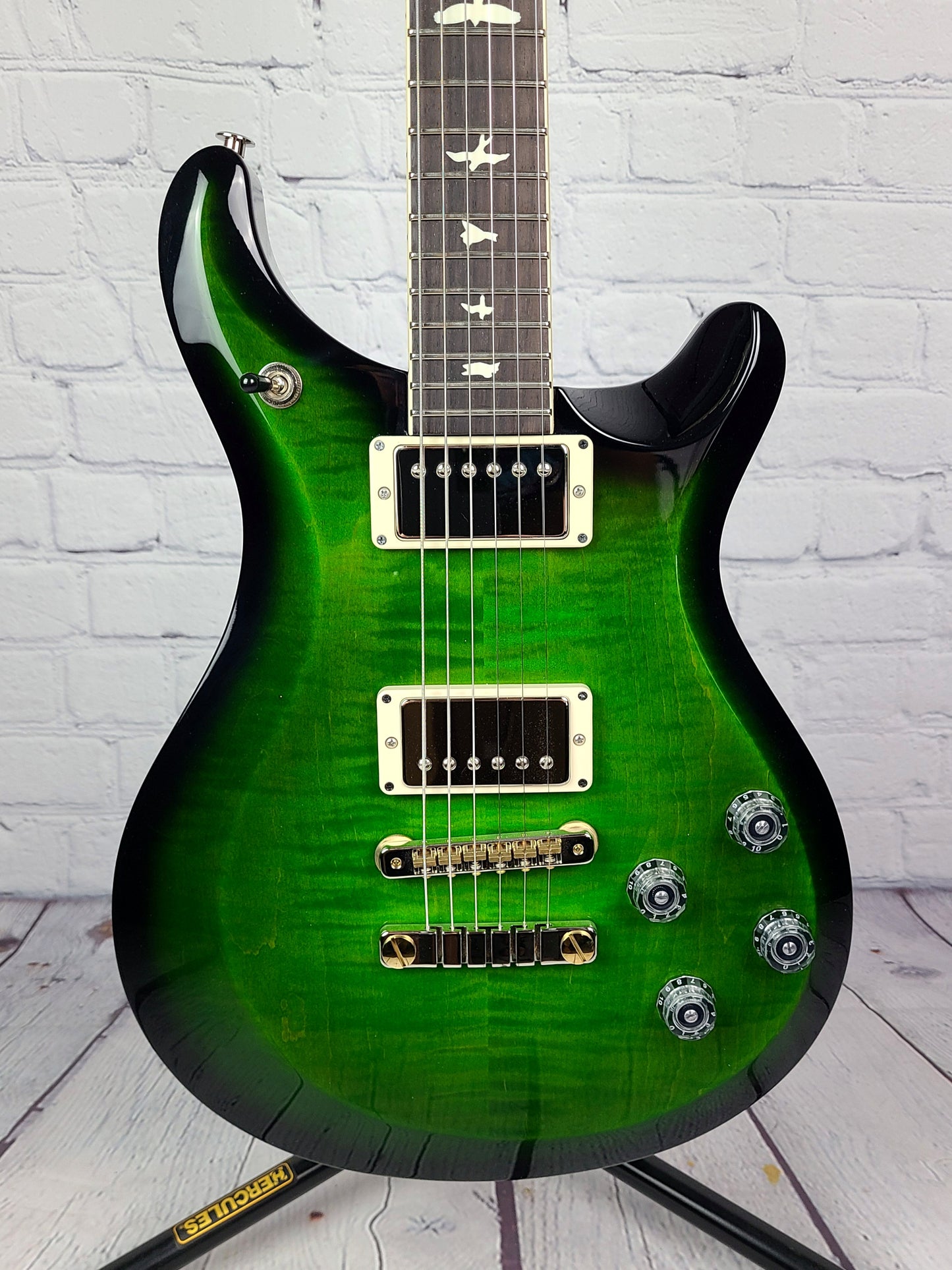 Paul Reed Smith PRS S2 McCarty 594 Electric Guitar Eriza Verde Smokeburst Custom Color
