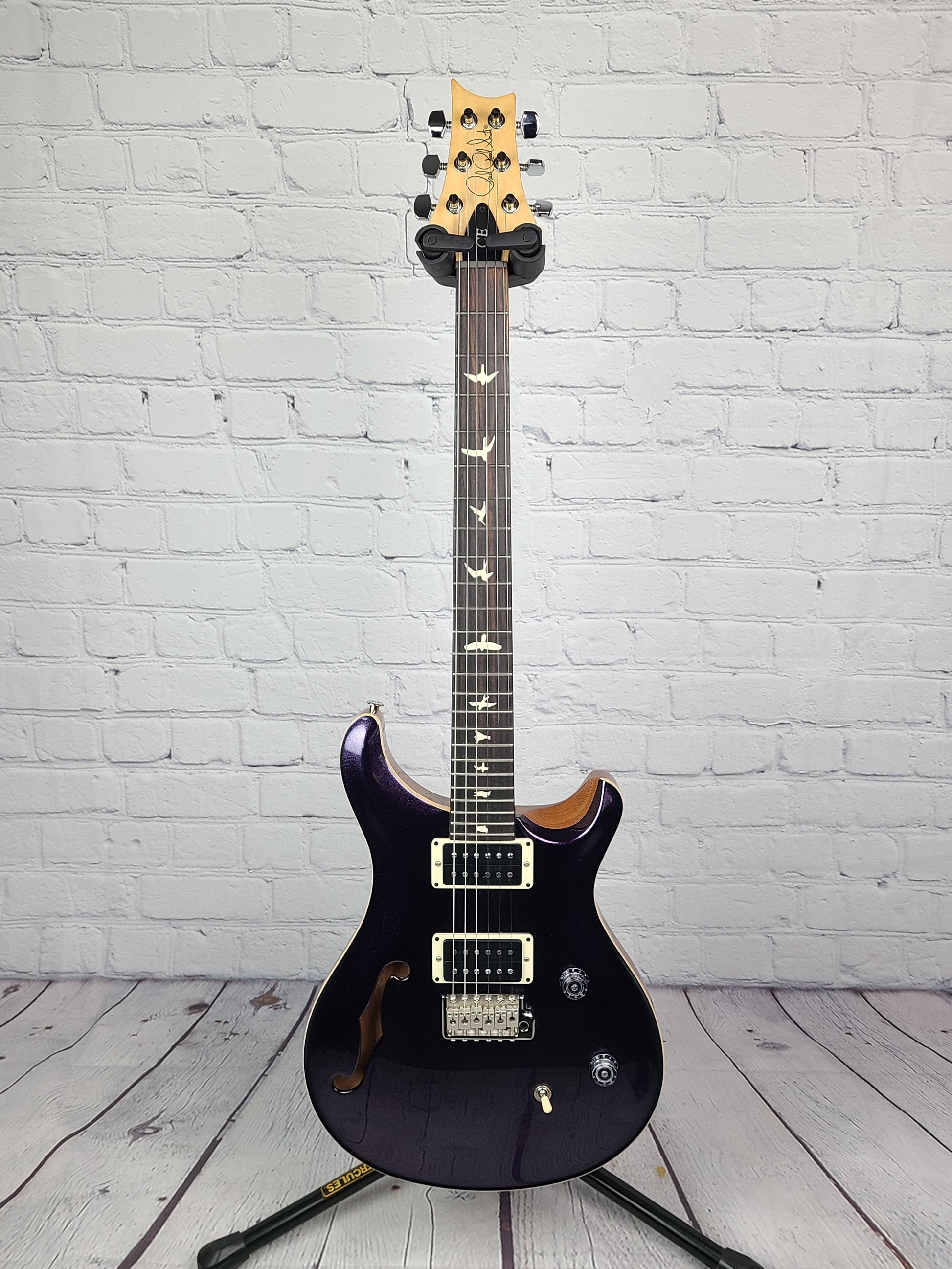 Paul Reed Smith PRS CE24 Semi-Hollow Grape Metallic Electric 