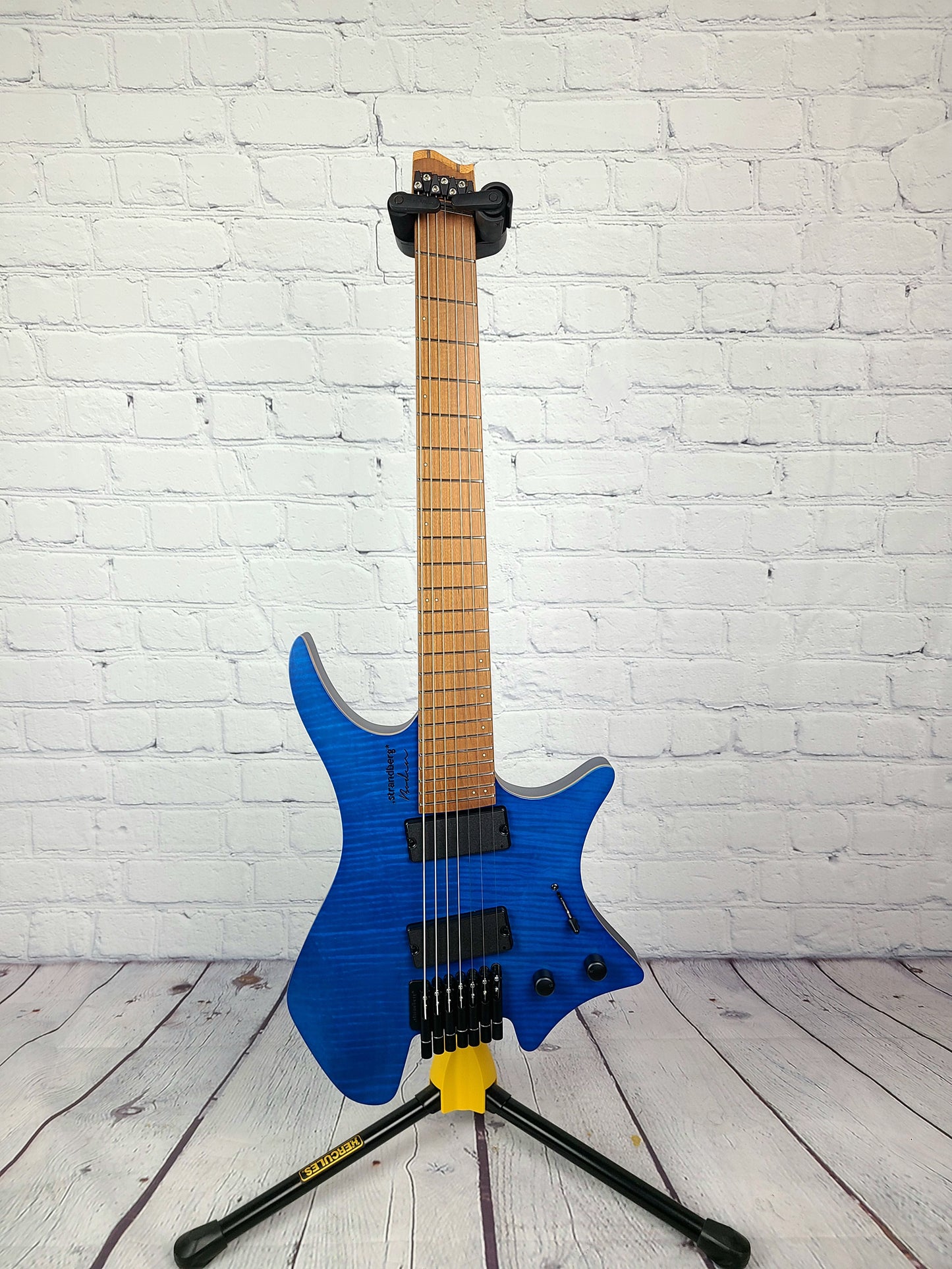 Strandberg Boden Standard 7 String Flame Maple Trans Blue Electric Guitar