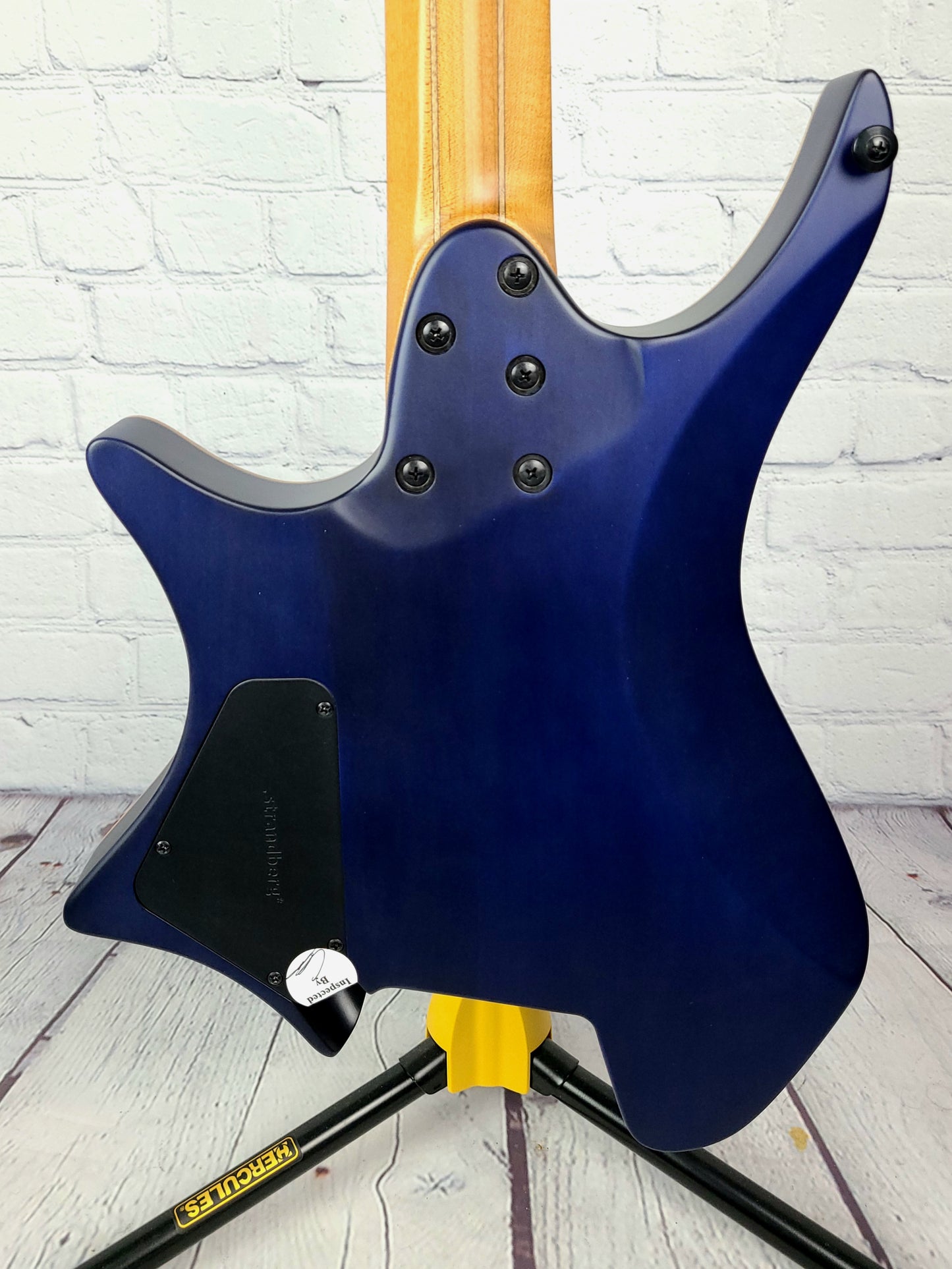 Strandberg Boden Standard 7 String Flame Maple Trans Blue Electric Guitar