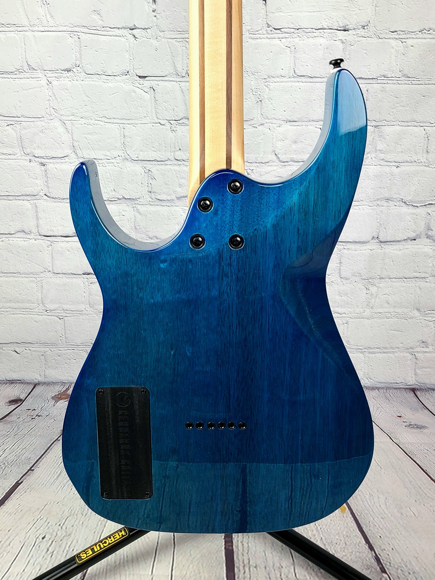 Cerberus Guitars Erebus 6 String Quilt Top Ocean Burst Electric Guitar