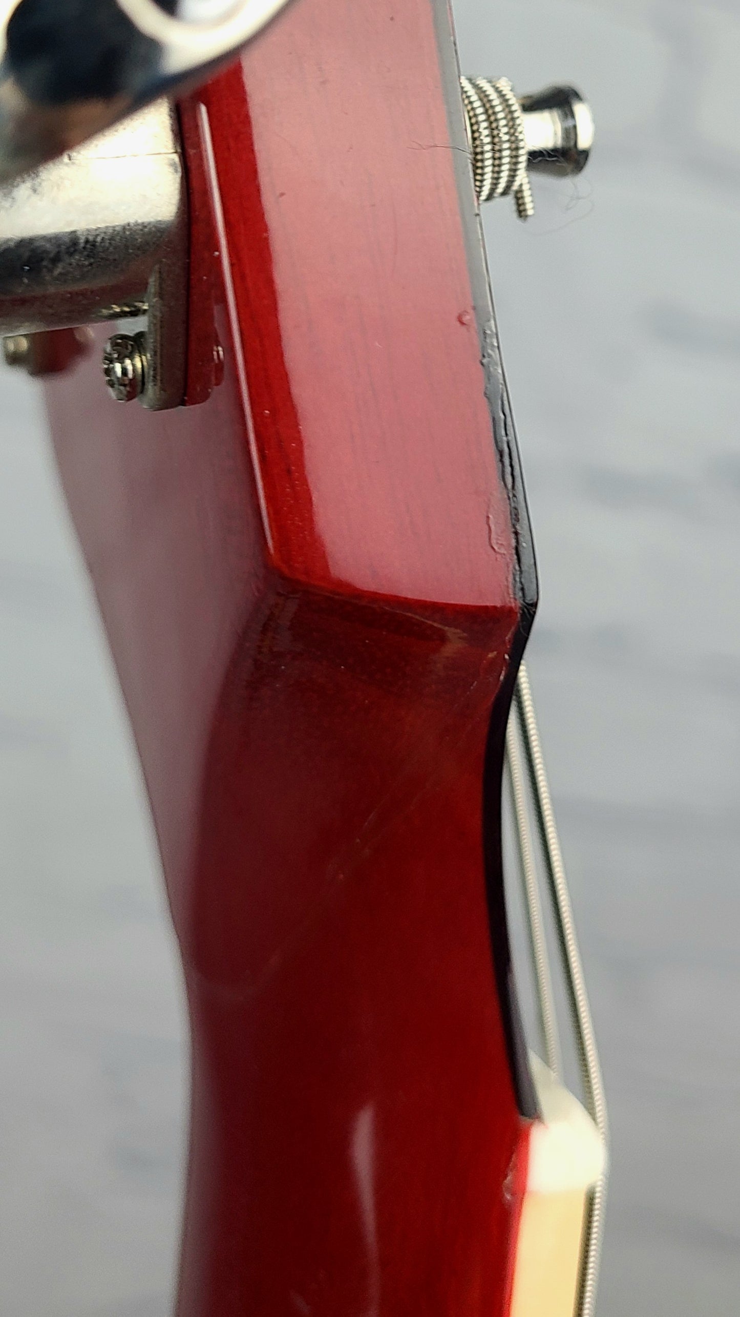 USED Gibson ES-335 Dot Figured Top 2010 Headstock Repair