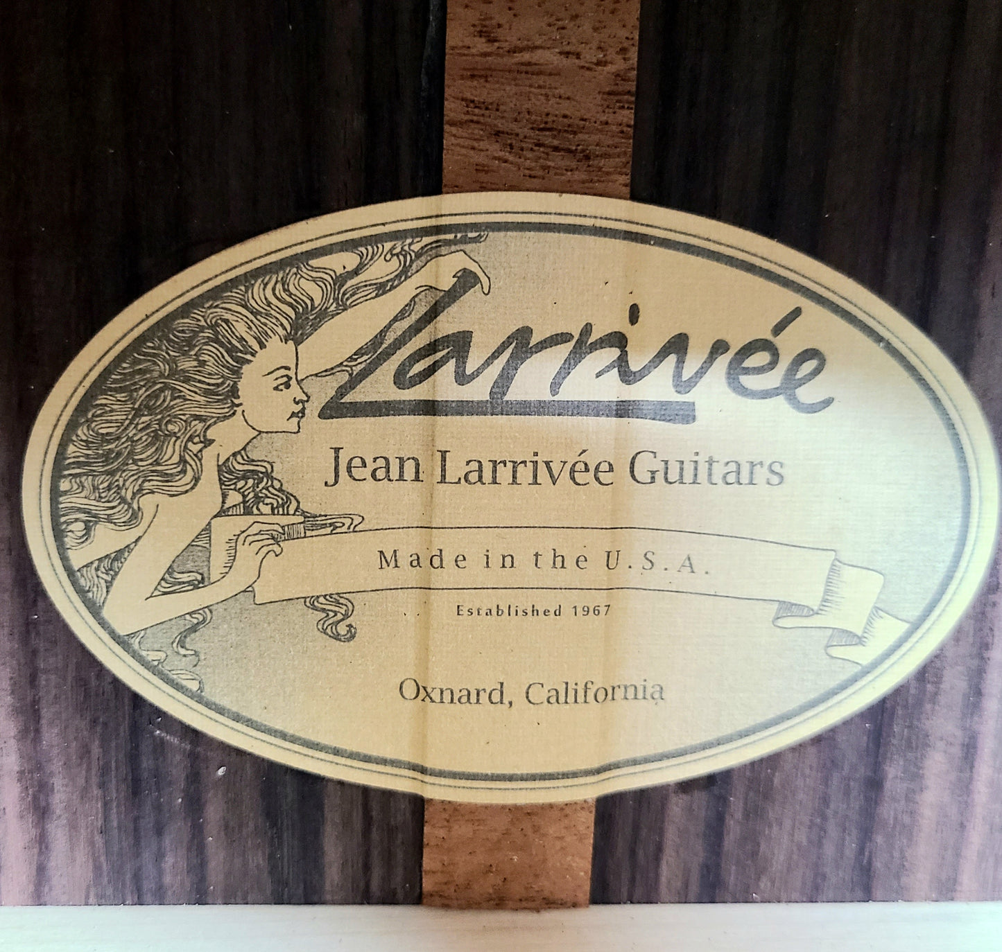 Larrivee OM-09RE Artist OM Sized Rosewood Electric Acoustic Guitar Fishman Anthem Preamp