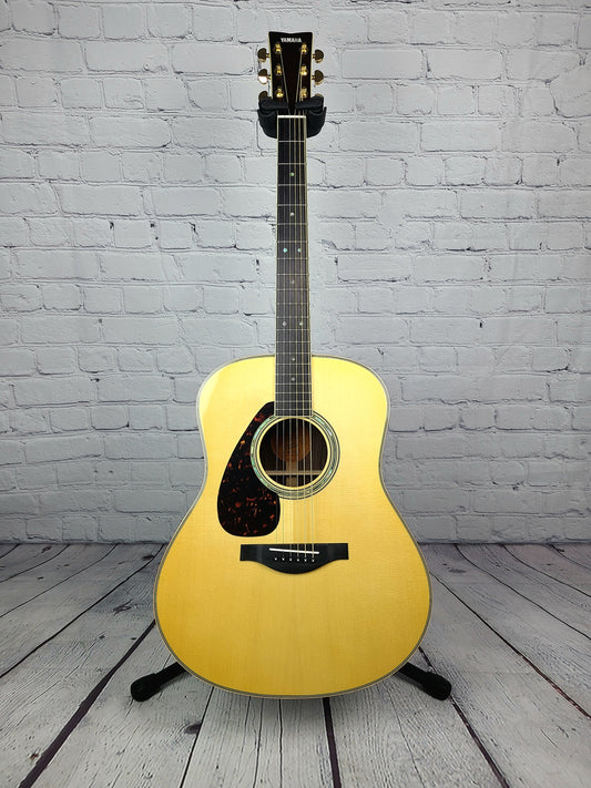 Yamaha LL16L ARE Left Handed Solid Rosewood Electric Acoustic Guitar Natural