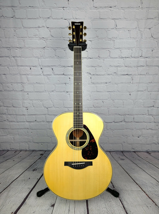 Yamaha LJ16 Solid Rosewood Acoustic Electric Guitar Medium Jumbo Natural