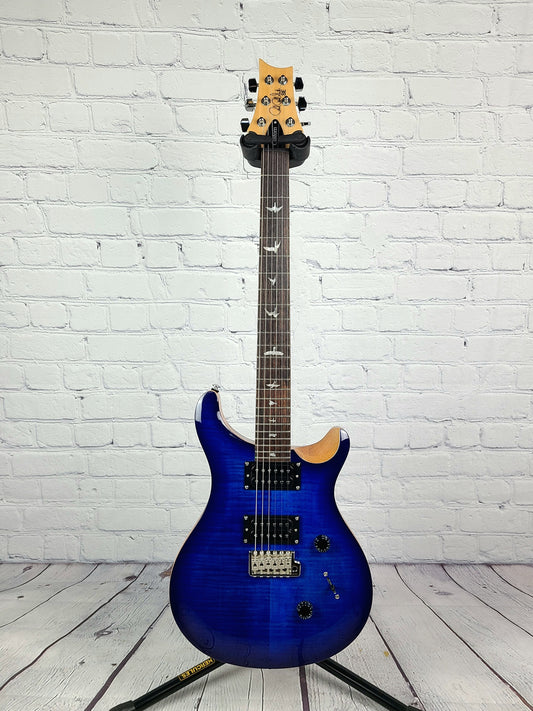 Paul Reed Smith PRS SE Custom 24 2021 Faded Blue Burst Electric Guitar