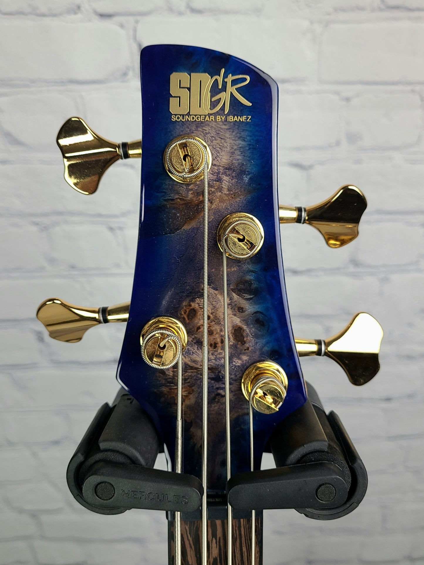 Ibanez Premium SR2600 CCB Electric Bass Guitar Cerulean Blue Burst