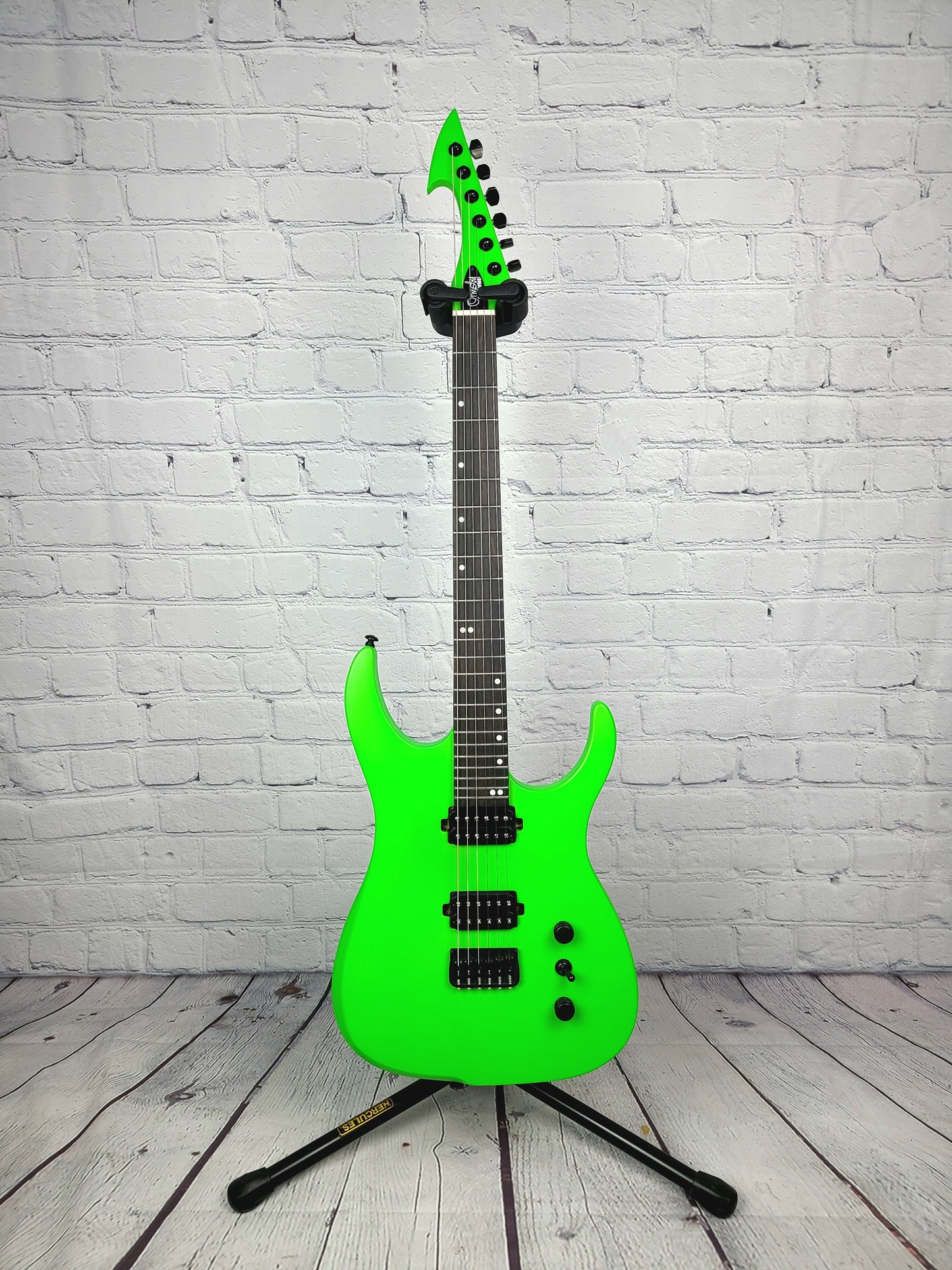 Ormsby Guitars Hype GTI 6 String Toxic Green Electric Guitar Standard Scale