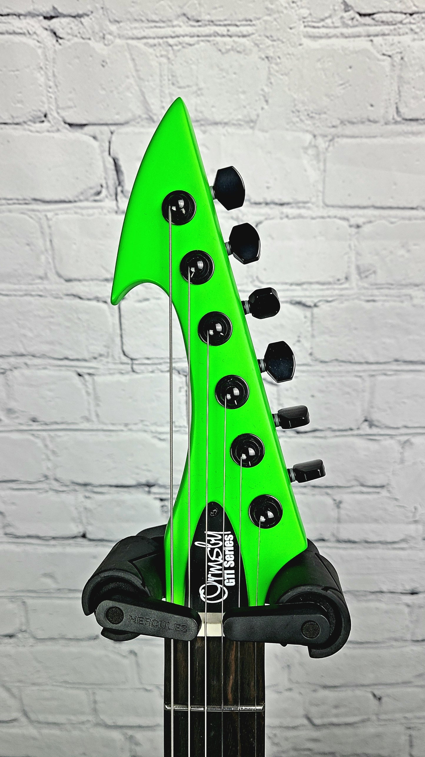 Ormsby Guitars Hype GTI 6 String Toxic Green Electric Guitar Standard Scale