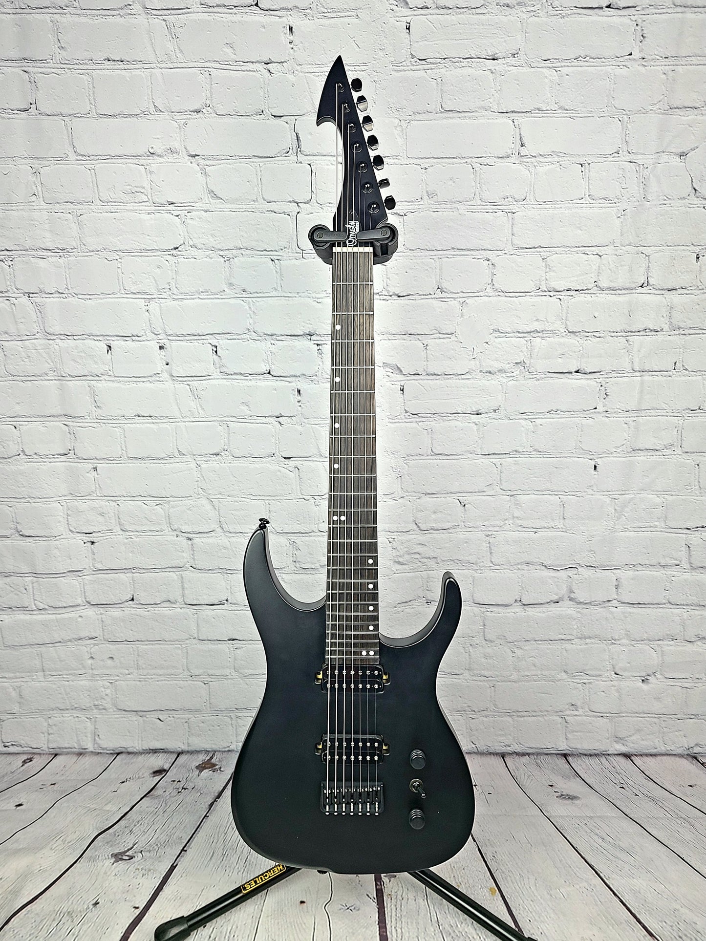 Ormsby Guitars Hype GTI 7 String Interceptor Black Electric Guitar 26.5" Scale
