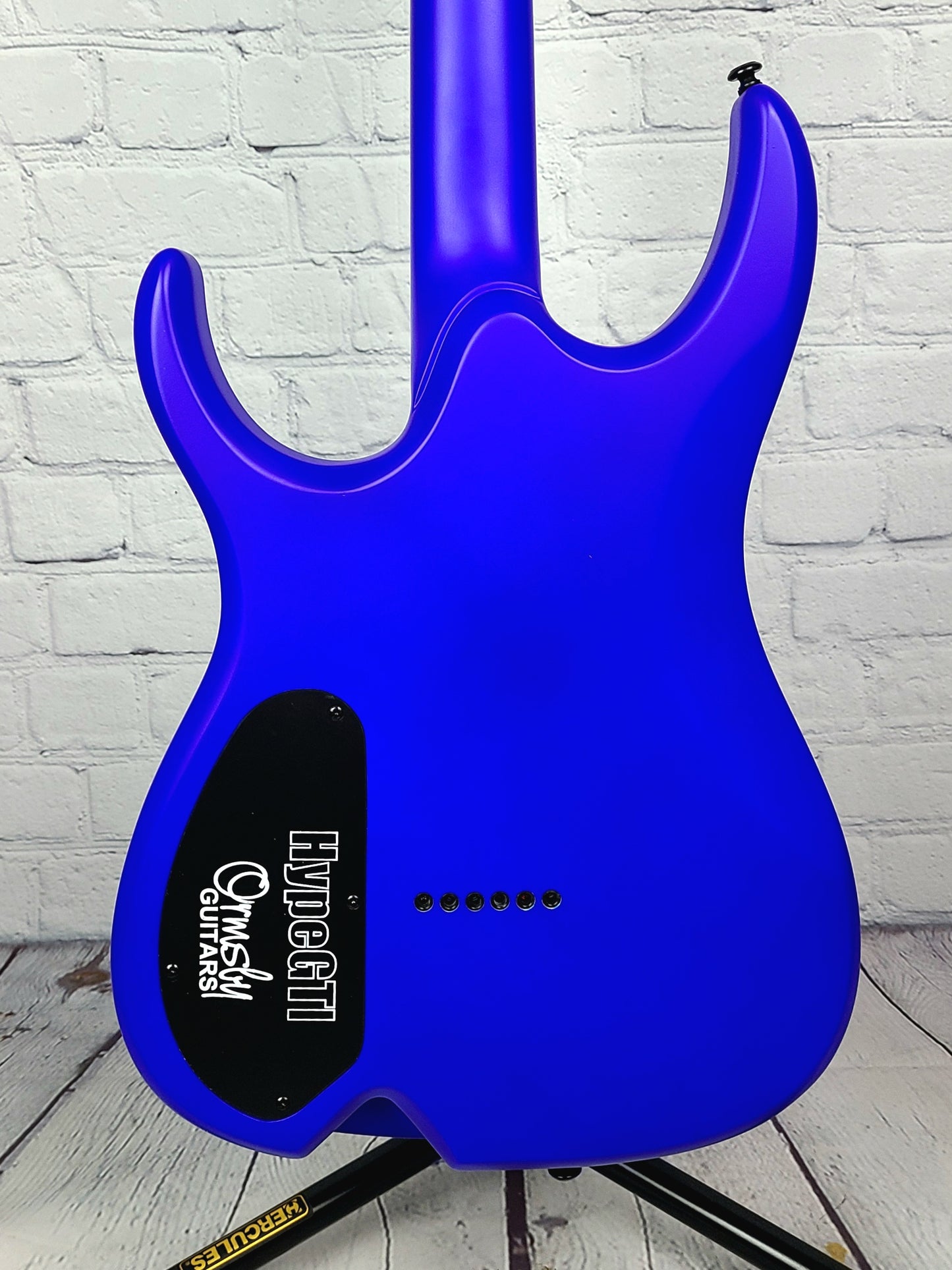Ormsby Guitars Hype GTI 6 String Royal Blue Electric Guitar Standard Scale
