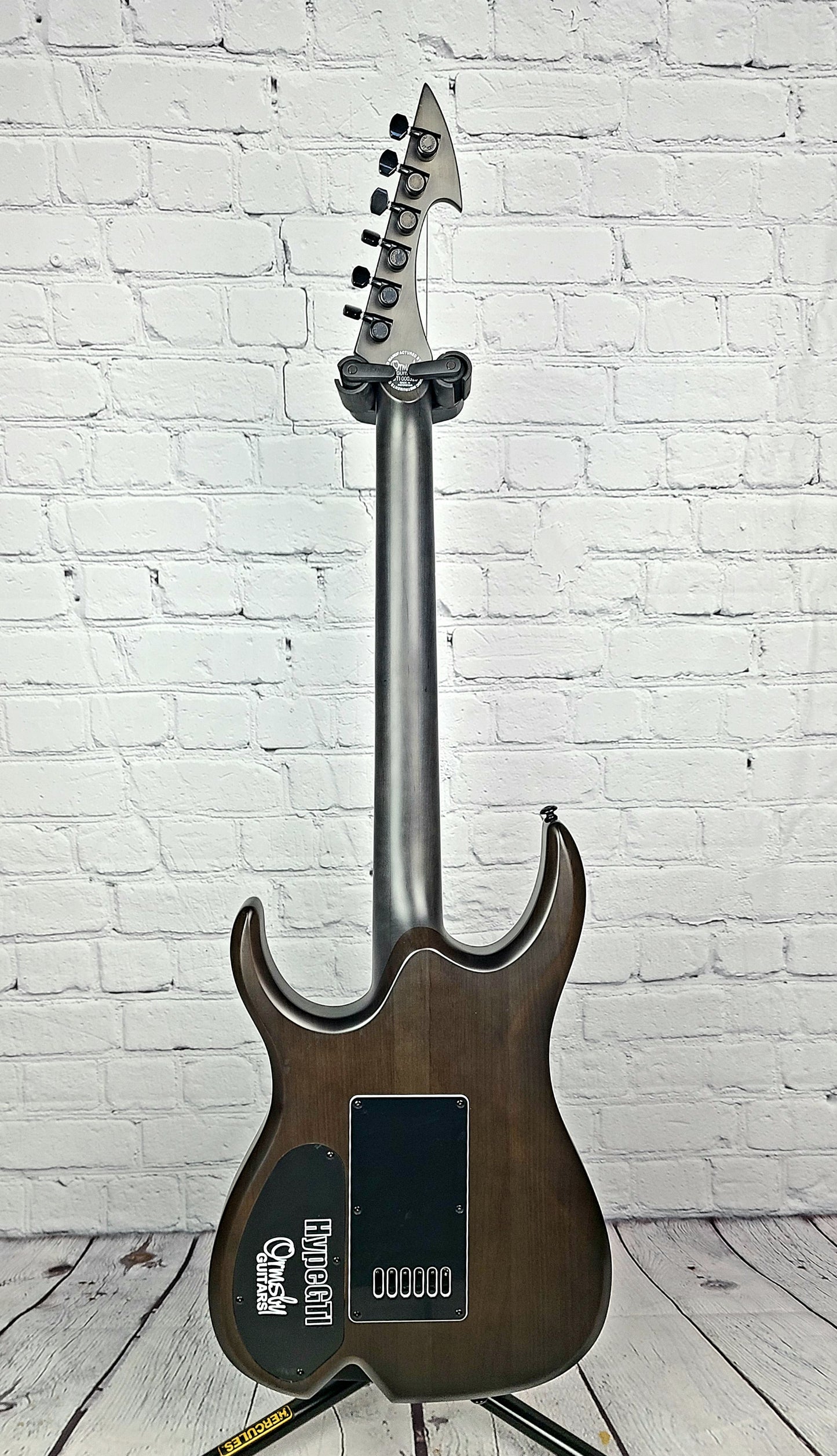Ormsby Guitars Hype GTI 6 String Exotic Walnut Electric Guitar Evertune Multiscale