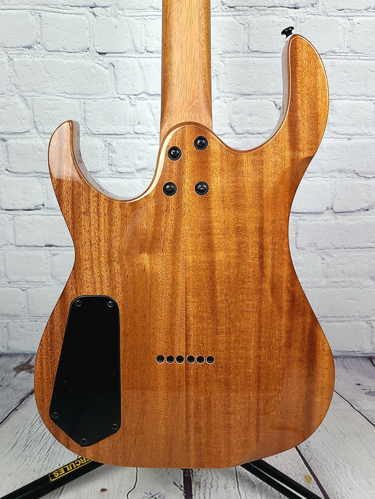 Charbonneau Guitars Scimtar 6S String Trans-Black Burst Electric Guitar Bare Knuckle Hipshot
