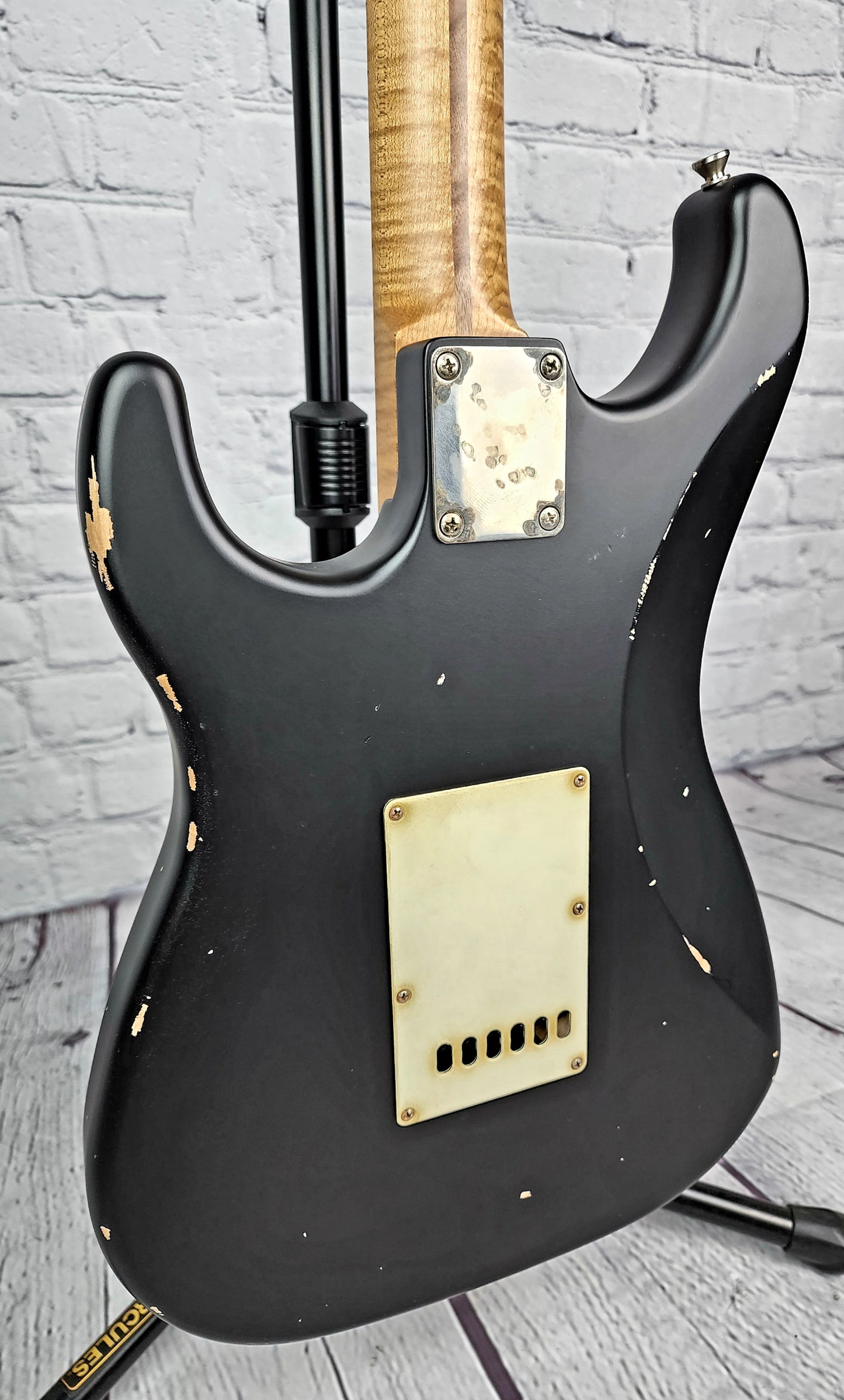LSL Instruments Saticoy One HSS Black Reverse Headstock Electric Guitar