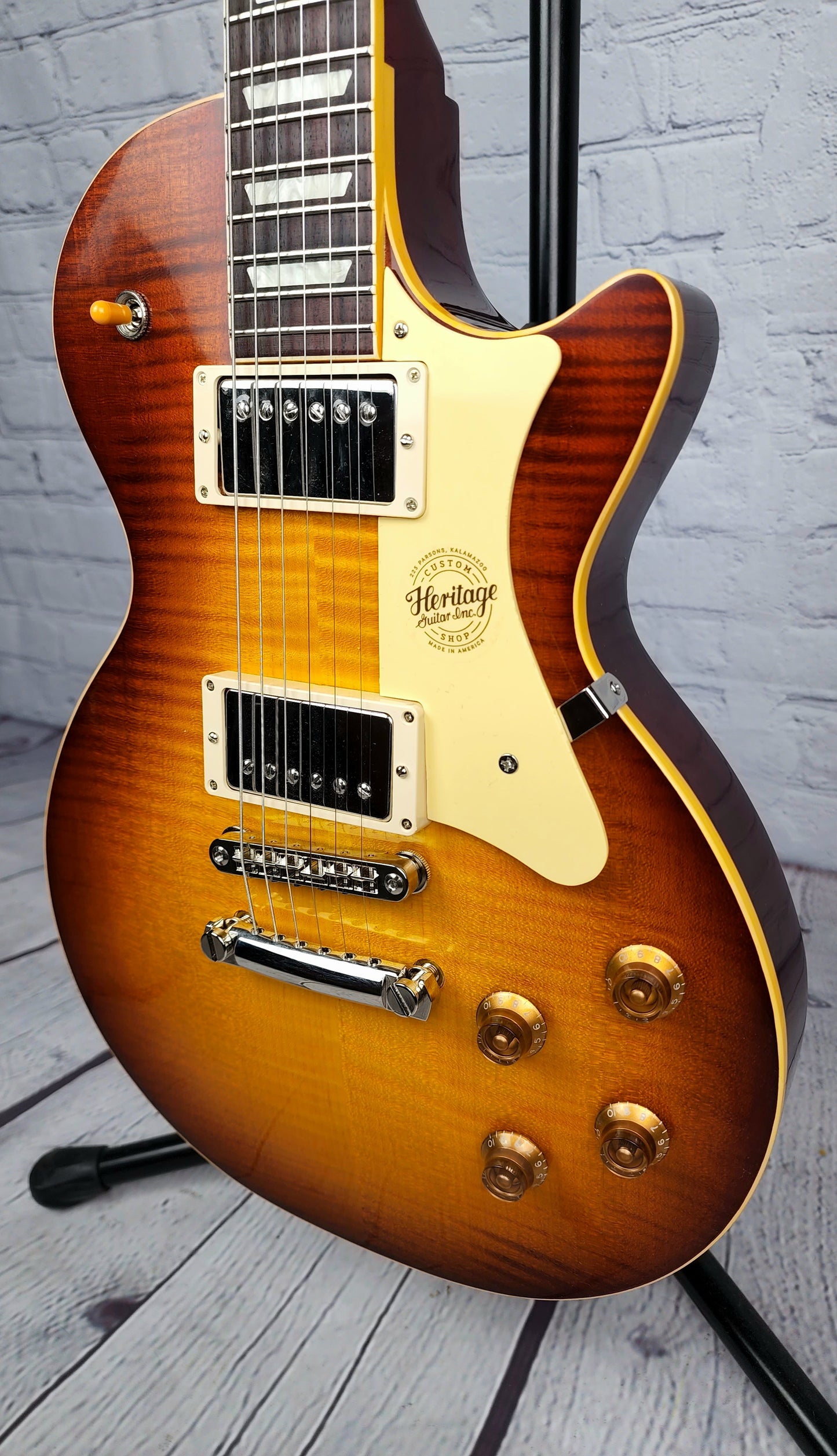 Heritage Guitars Custom Shop Core H-150 TSB Tobacco Sunburst Electric Guitar