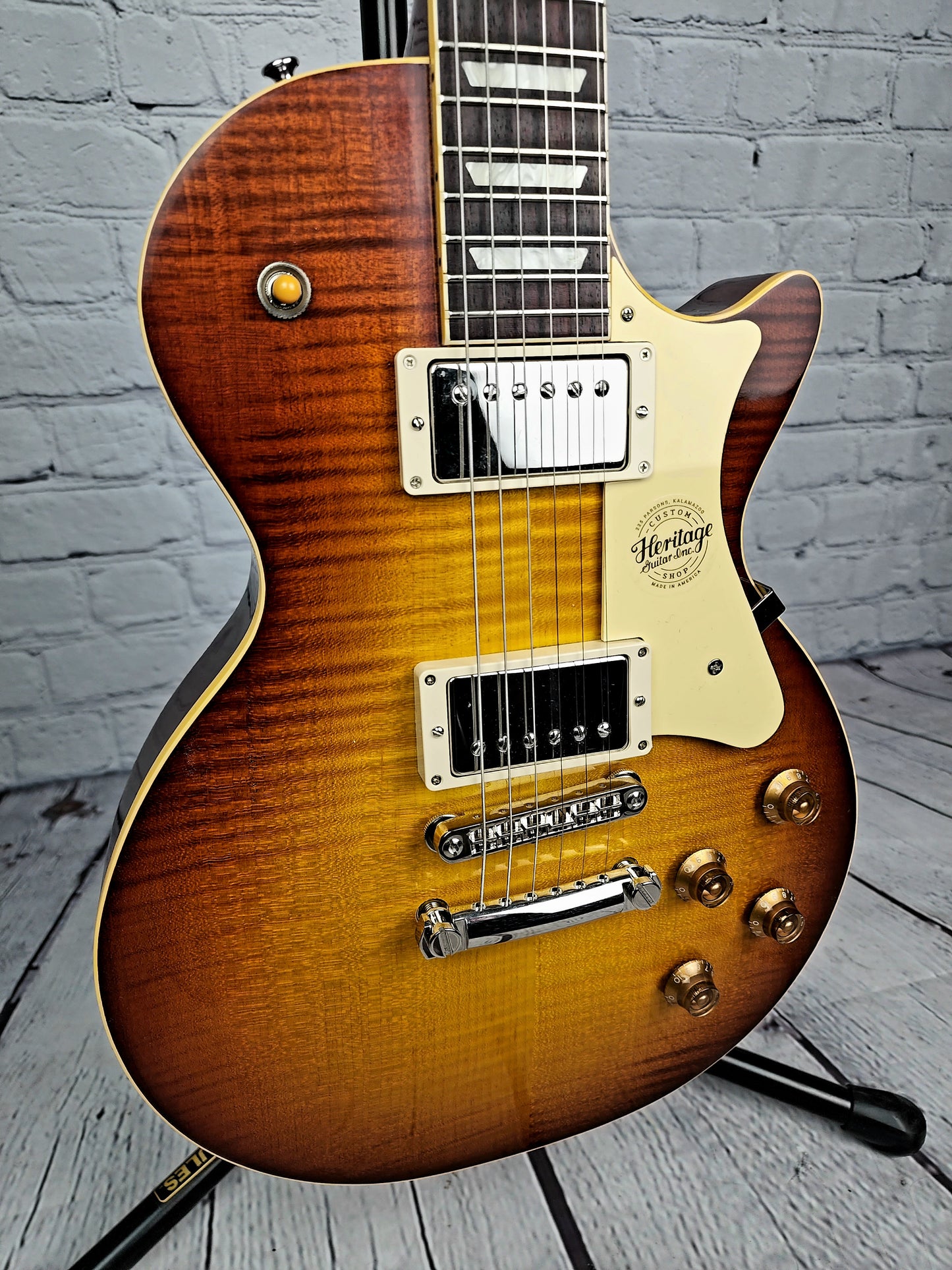 Heritage Guitars Custom Shop Core H-150 TSB Tobacco Sunburst Electric Guitar