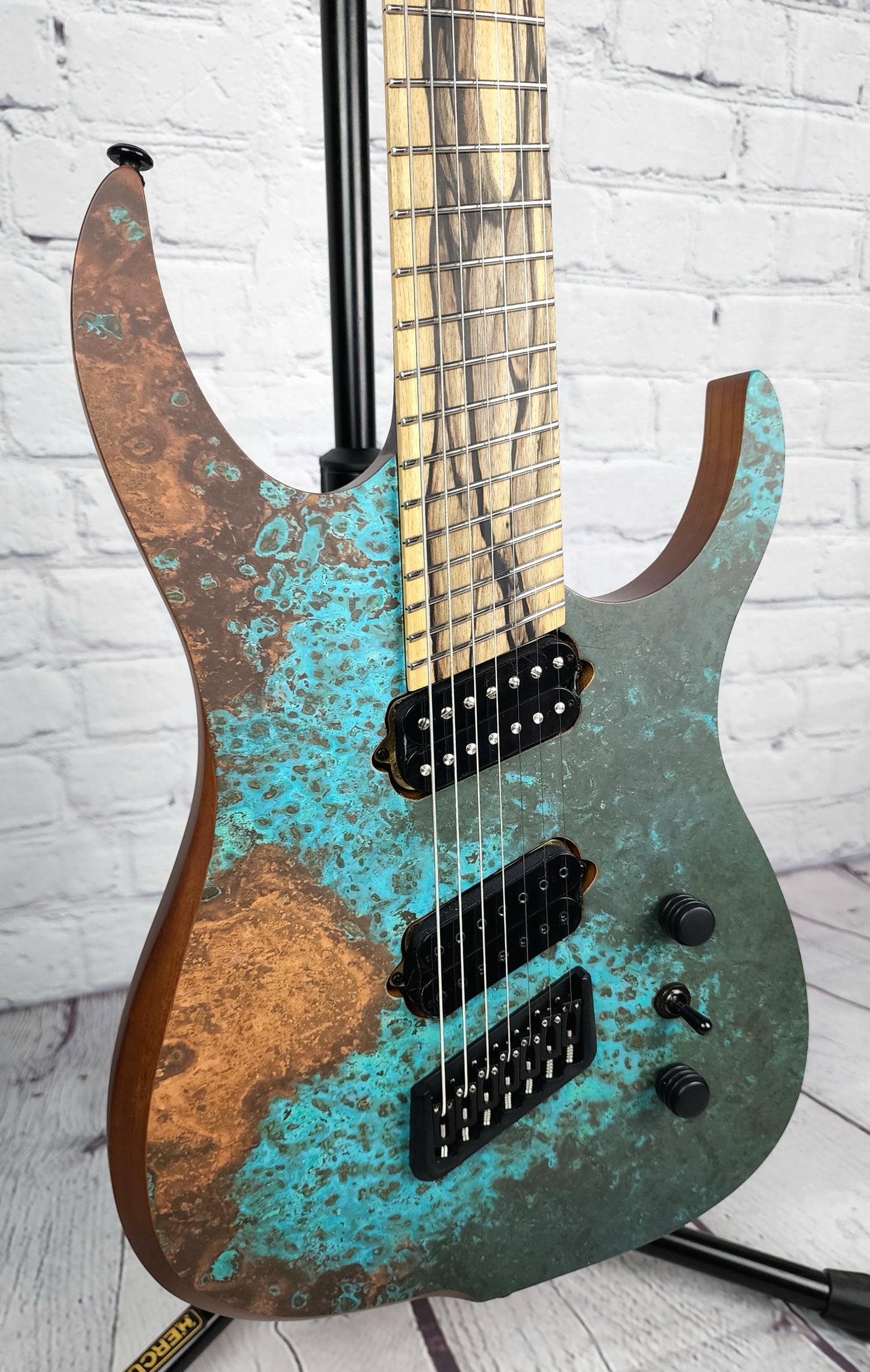 Ormsby Hype GTR Elite 7 String Copper Print Electric Guitar Wenge Neck