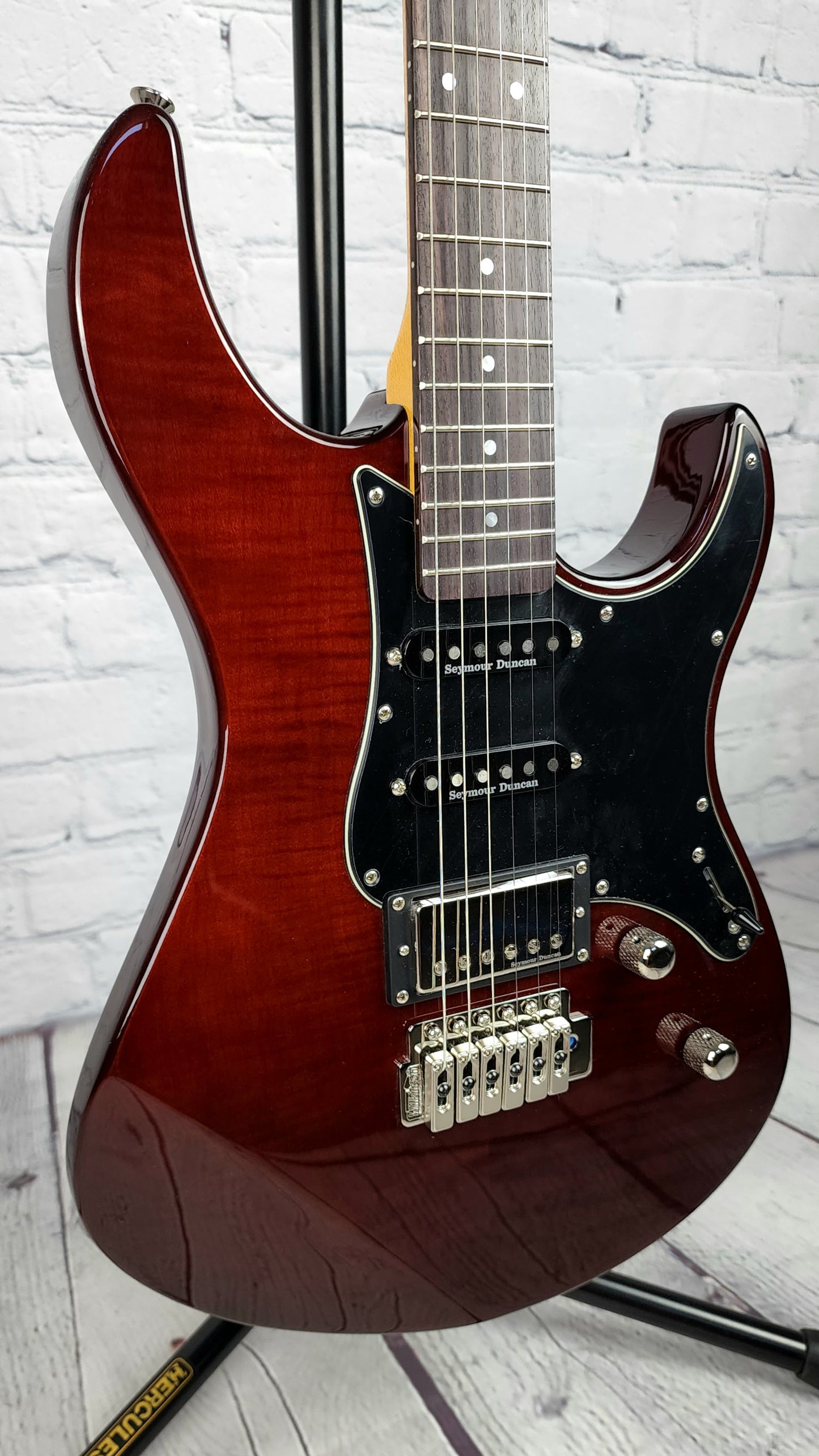 Yamaha Pacifica PAC612VIIFM Electric Guitar RTB Root Beer Flame Maple