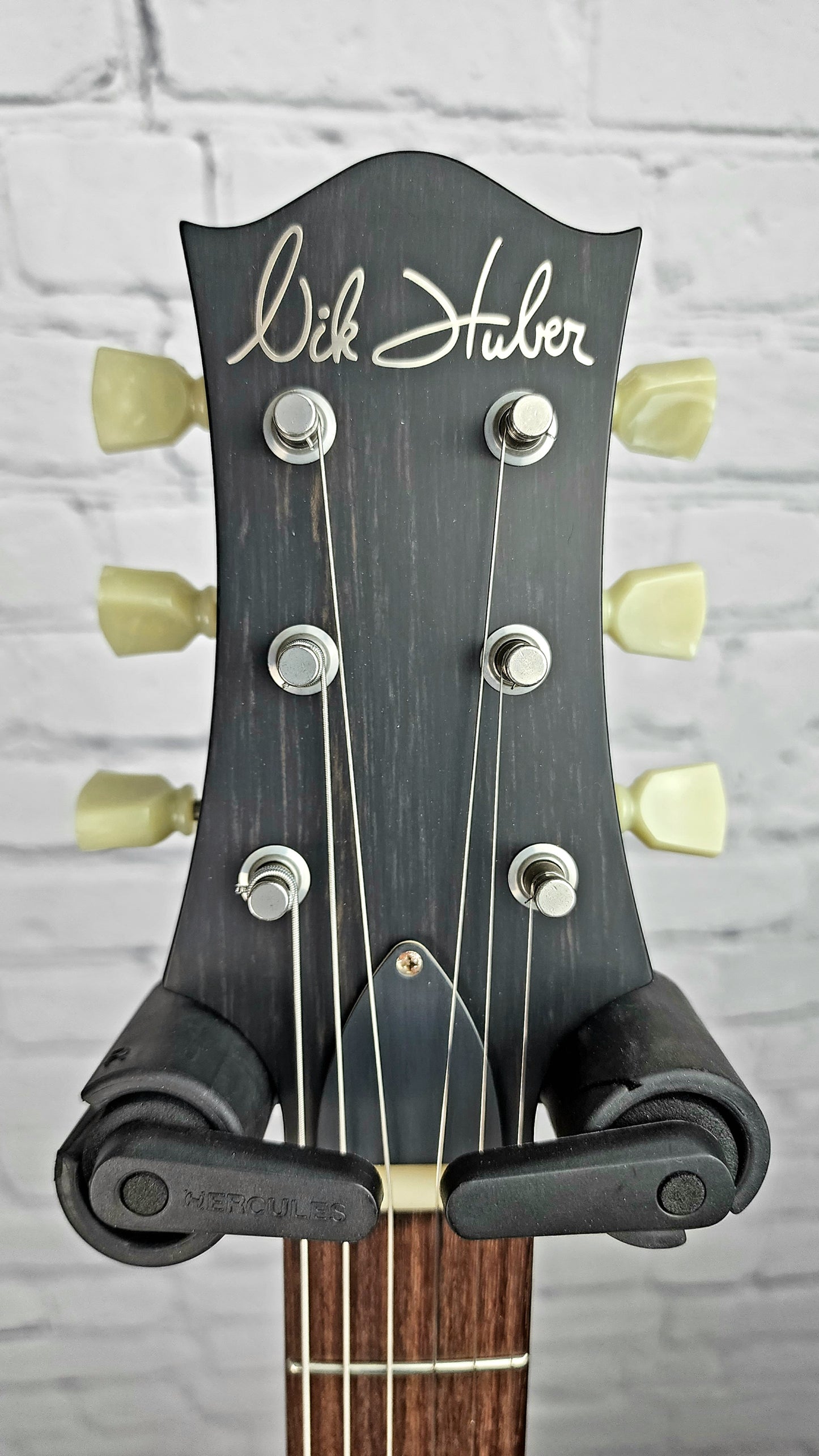 Nik Huber Krautster II Single Cut Electric Guitar Vintage White 2022