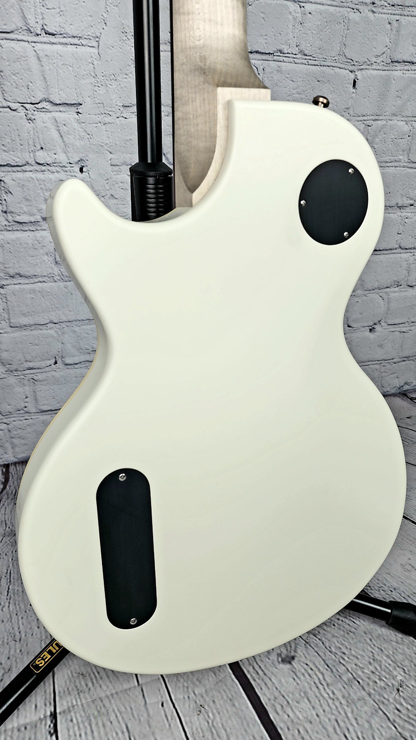 Nik Huber Krautster II Single Cut Electric Guitar Vintage White 2022