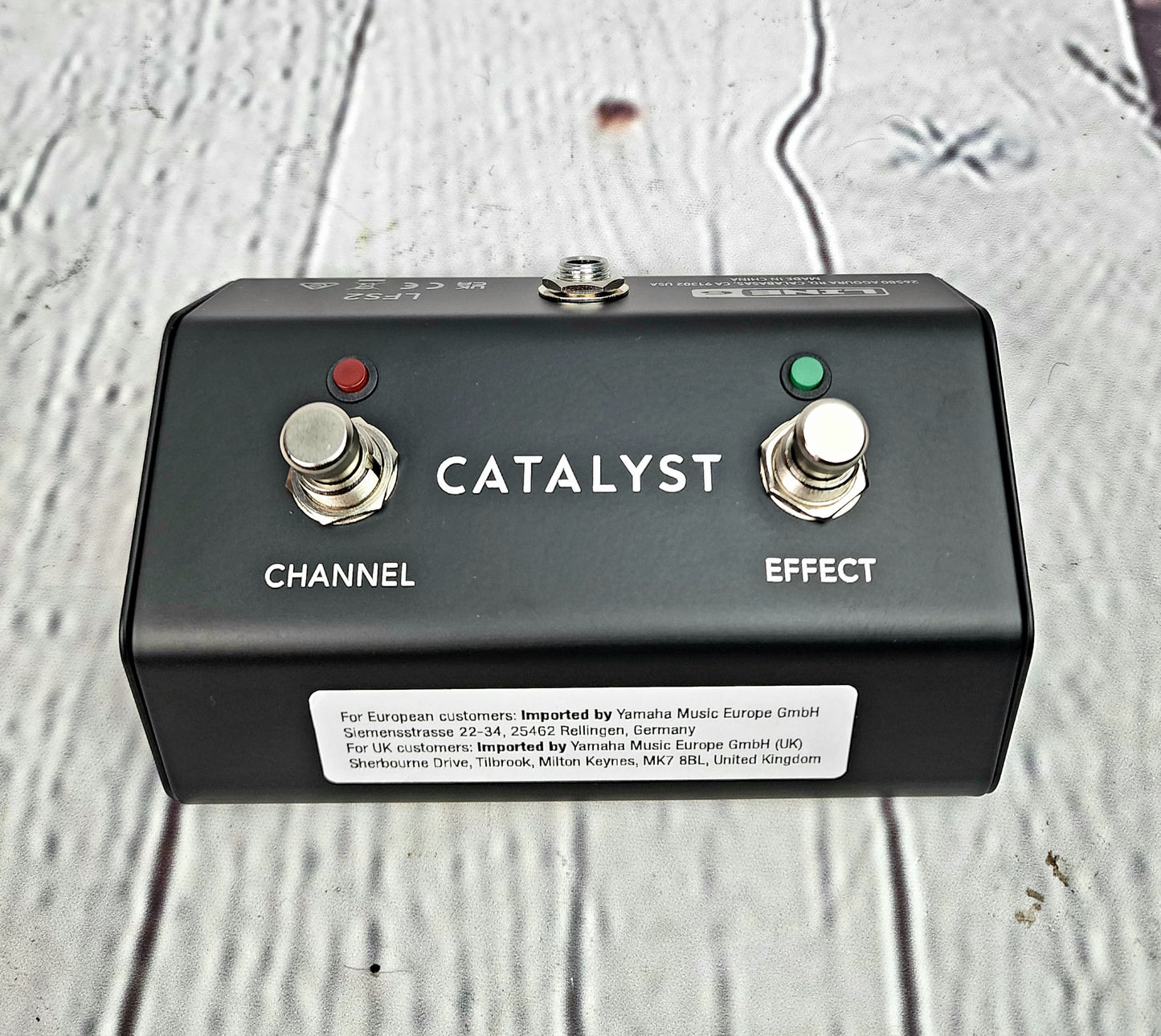 line 6 catalyst pedal Line 6 LFS2 Footswitch Pedal For Catalyst Amps – Guitar Brando
