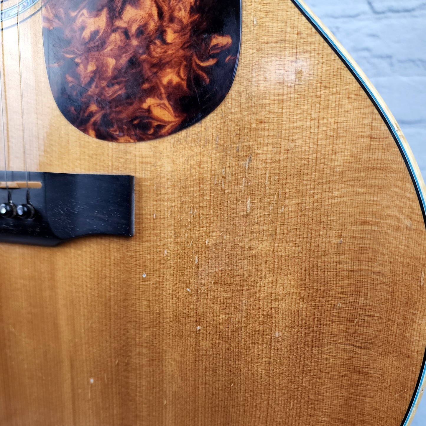 USED Morgan Jumbo Acoustic Electric Guitar Canadian Made