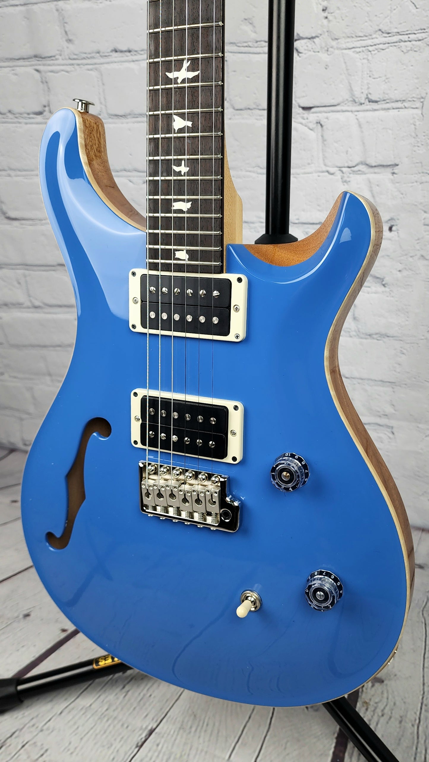 Paul Reed Smith PRS CE24 Semi-Hollow Bolt-On Electric Guitar Custom Opaque Blue