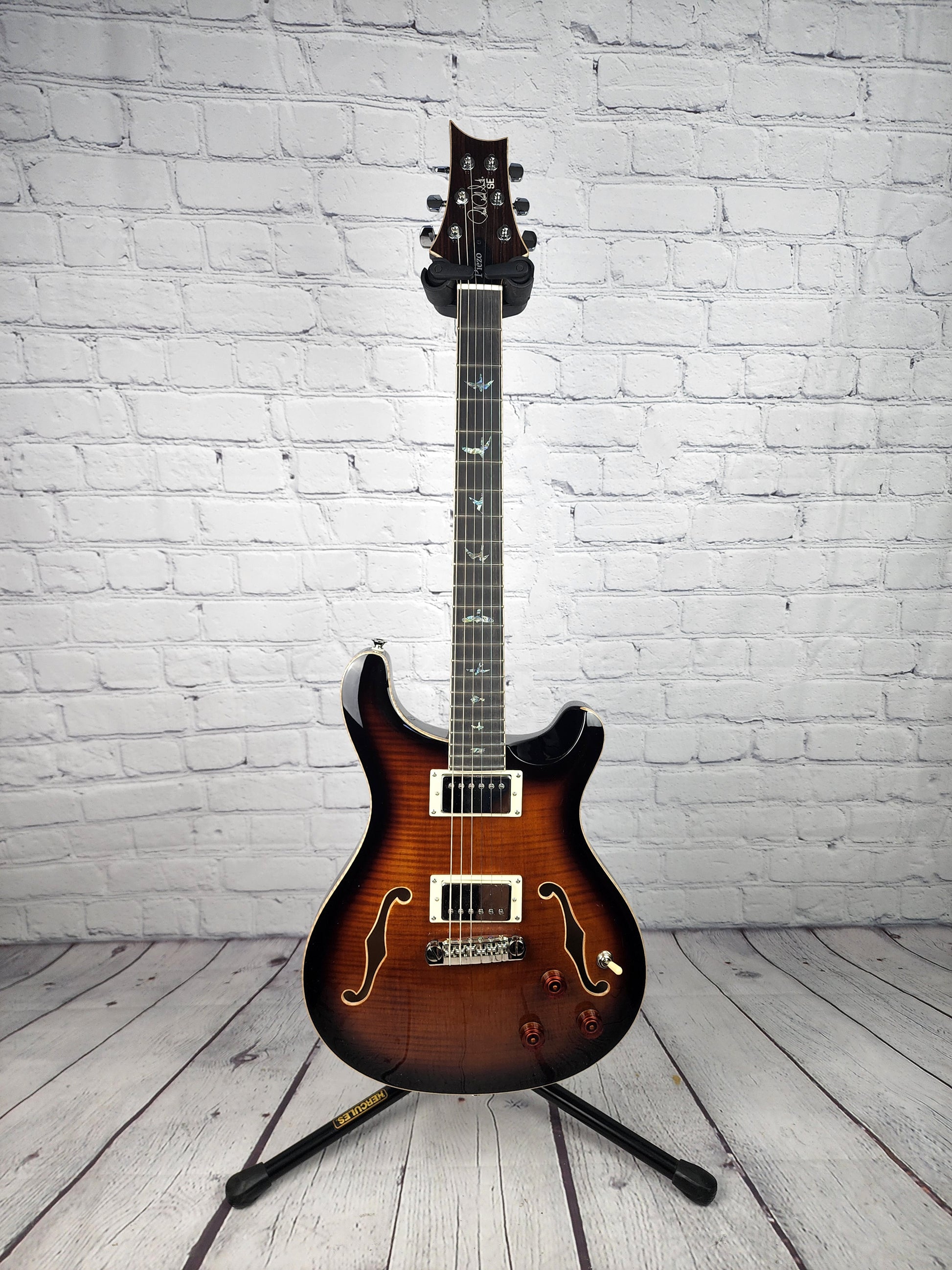 Paul Reed Smith PRS SE Hollowbody II Piezo HBII Black Gold – Guitar Brando