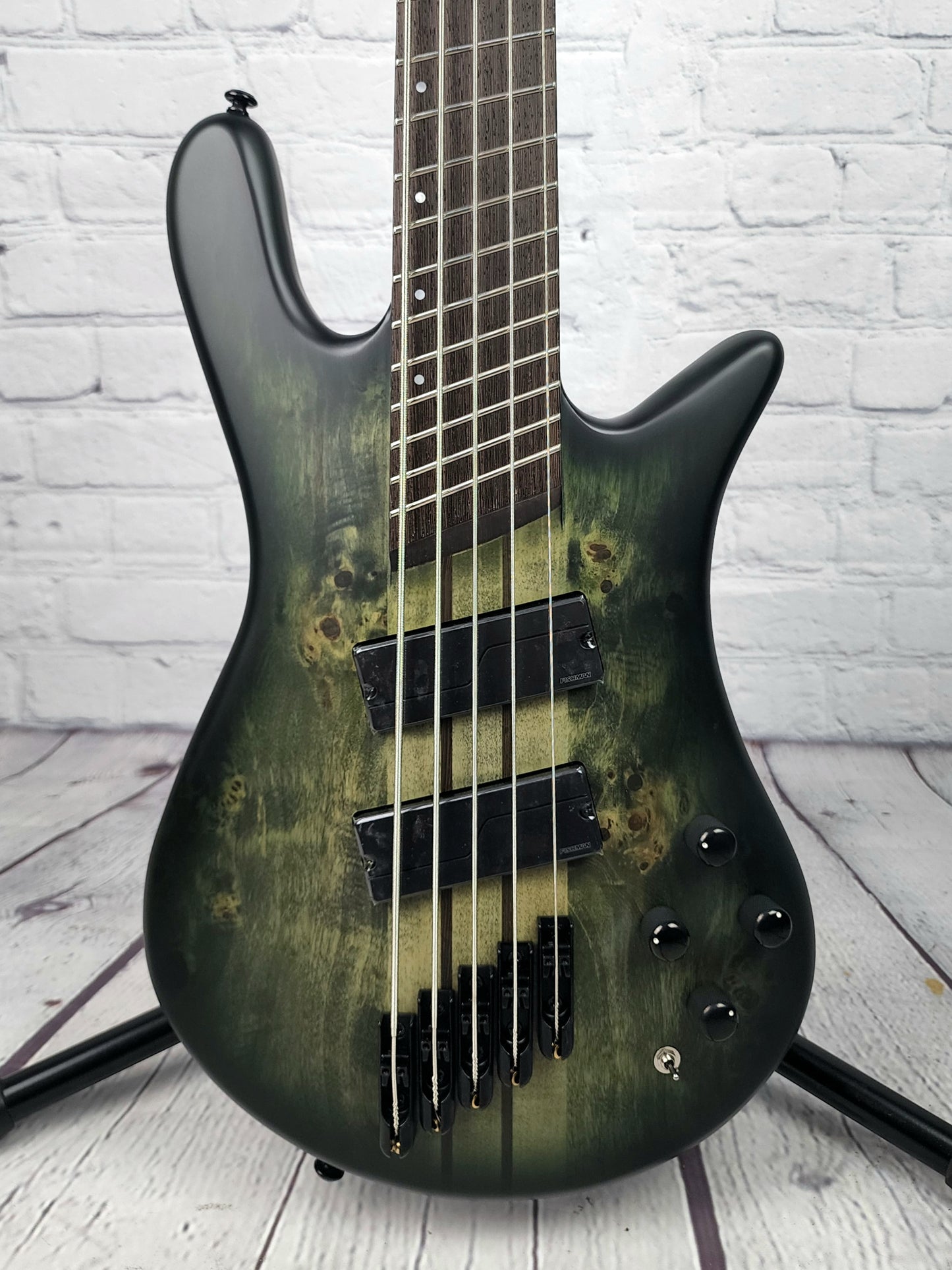 Spector NS Dimension 5 String Multiscale Bass Haunted Moss Matte