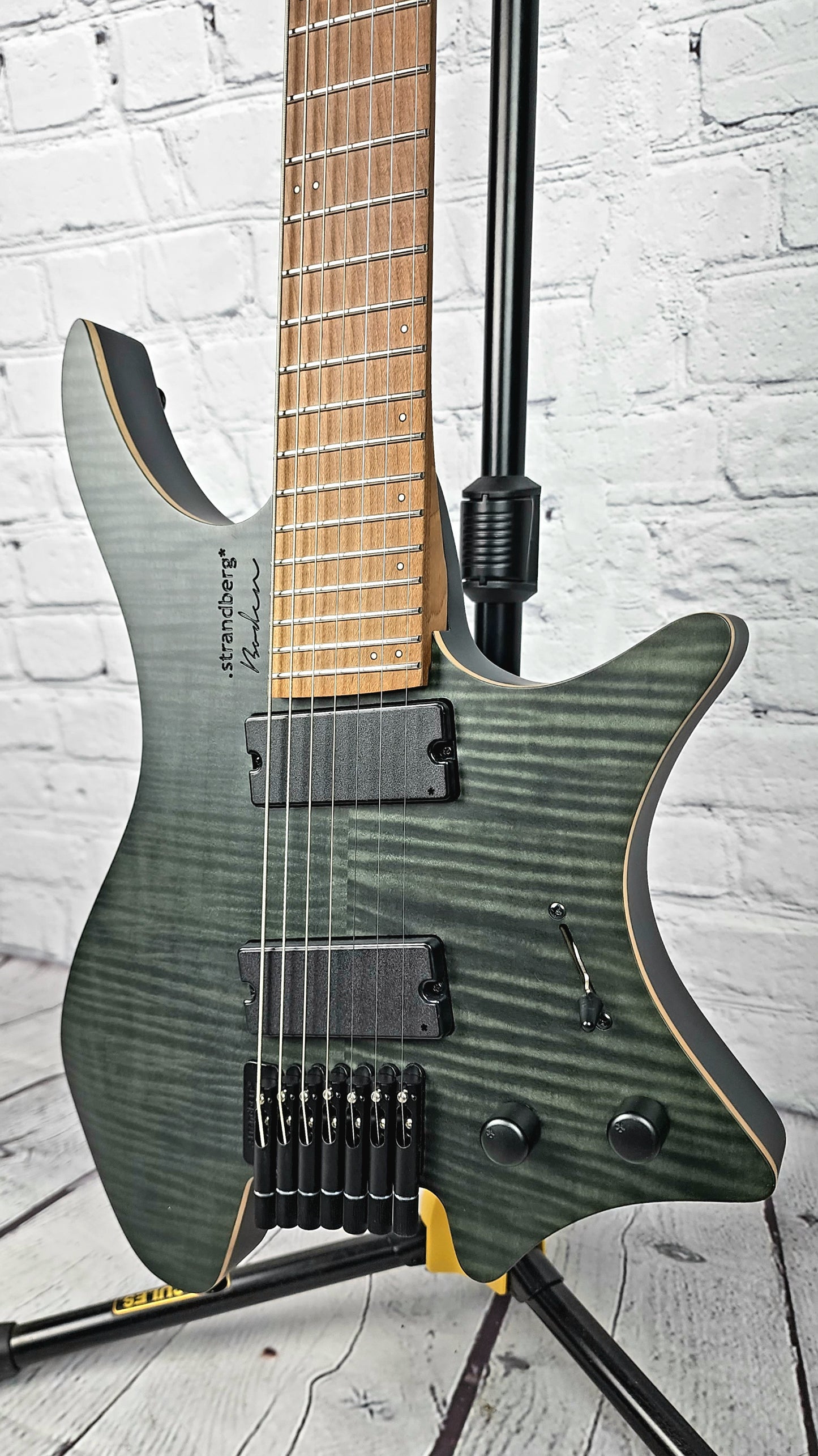 Strandberg Boden Standard 7 String Flame Maple Trans Black