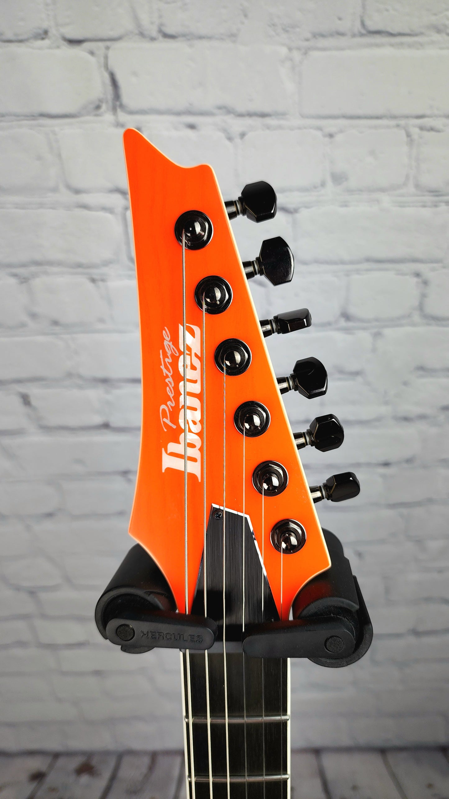 Ibanez Prestige RGR5521 TFR Hard Tail Electric Guitar Transparent Fluorescent Orange BKP