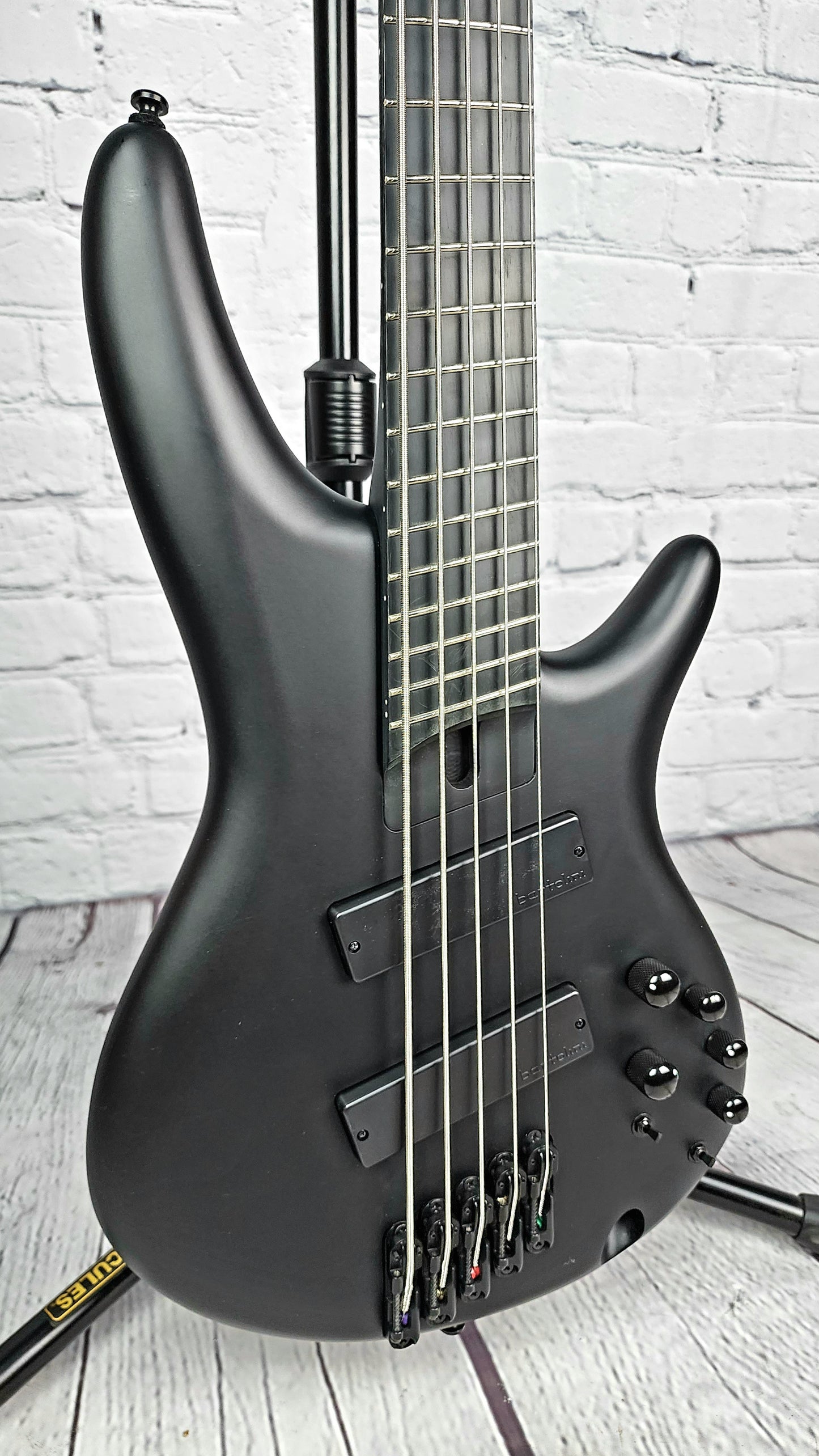 Ibanez Iron Label SRMS625EX BKF 5 String Multiscale Bass Guitar