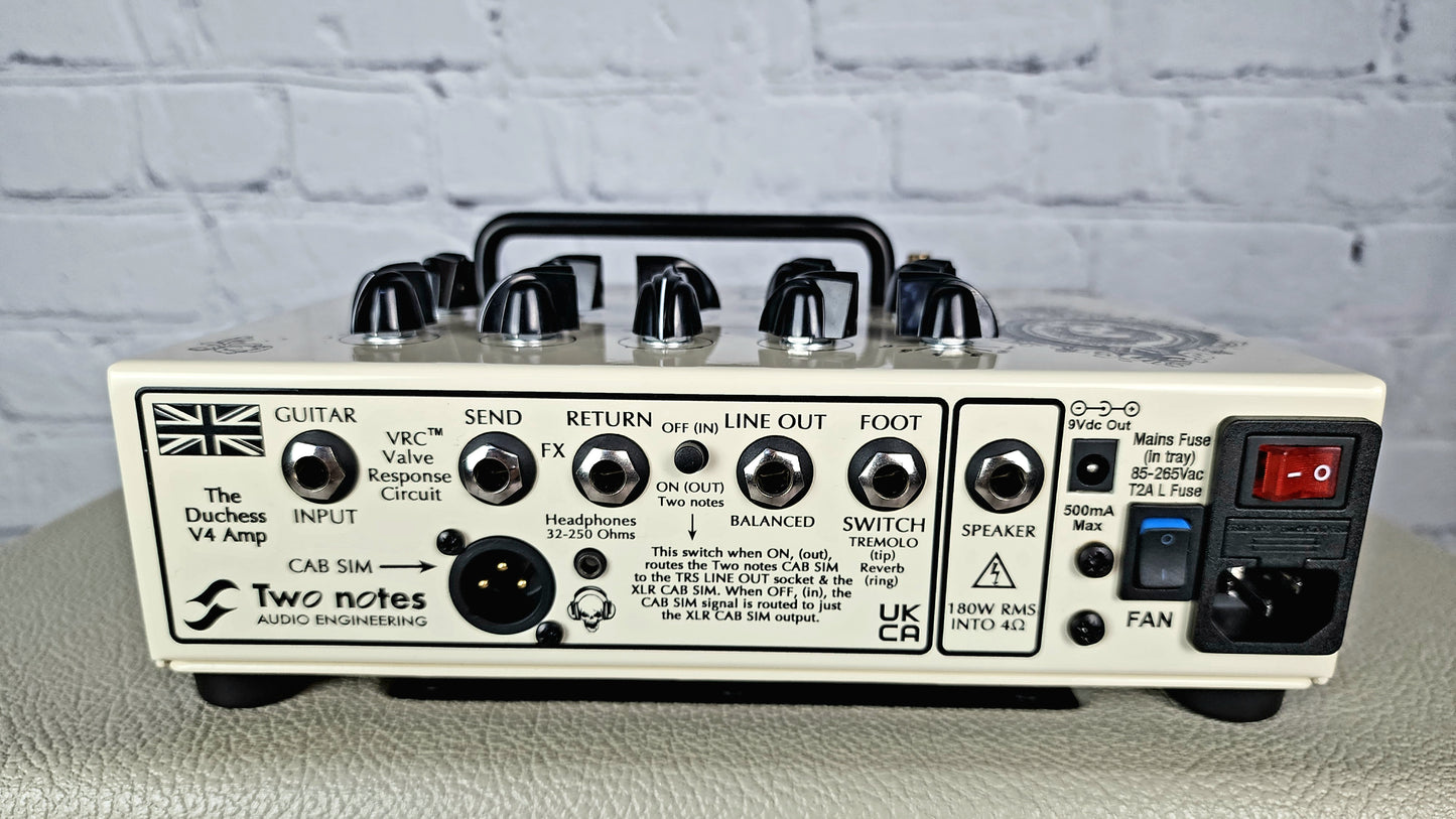 Victory Amplification The Duchess V4 Amplifier 180w Amp Two Notes