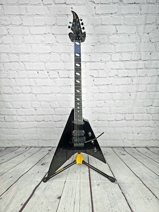 Caparison Orbit ORB-22-BK Schaller Floyd Stainless Frets Electric Guitar Gloss Black