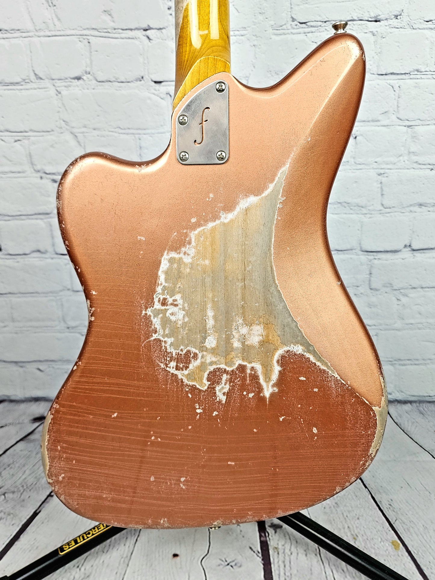 Fano JM6 Oltre Electric Guitar Copper Metallic Medium Relic Lollar Imperial