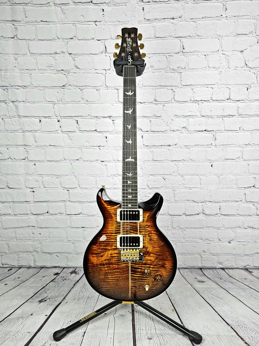 Paul Reed Smith PRS Santana Retro Core 10 Top Black Gold Electric Guitar